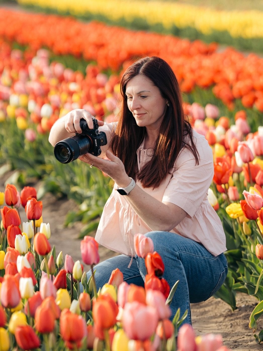 T-minus 70 days until tulip season 🌷

Cycling past endless tulip fields on a perfect sunny day was truly a travel bucket-list moment.

Dreaming of seeing the tulips in the Netherlands? I&rsquo;ve shared all my tips&mdash;link in bio!

#tulipsinholla