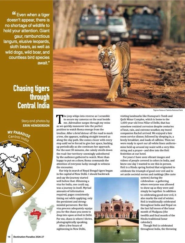 The 2026&ndash;2027 issue of Destination Paradise is officially on stands throughout Asia! 🎉

I&rsquo;m excited to have my story from India featured in this issue, along with some of my tips for traveling with toddlers.

If you&rsquo;re stationed in