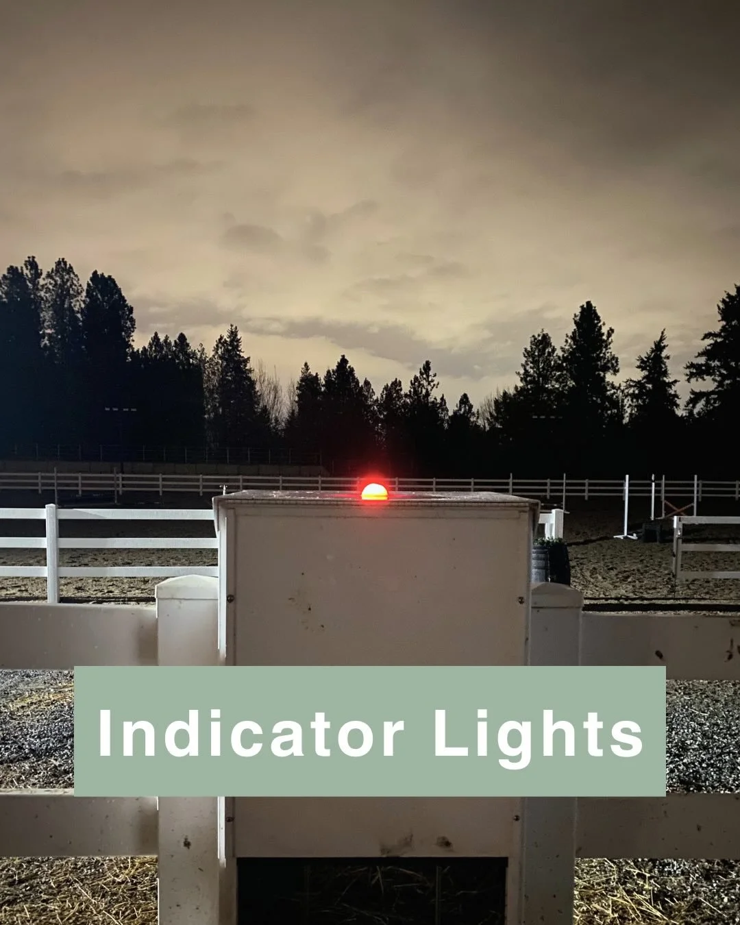 From a distance it&rsquo;s easy to tell what&rsquo;s happening with the AutoFeeder and if it requires any attention. 

💡Each feeder is equipped with an indicator light. 

What does each color mean? 

🔴 Red Light: The feeder is low on hay and has un