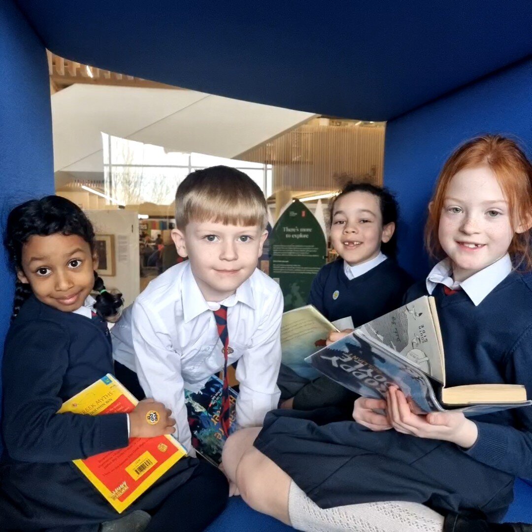 Recently, Years 1 &amp; 2 visited @thehiveworcs. They learnt about how the library works, took part in a Worcester themed treasure hunt, explored the books and listened to a story. They then went to Crowngate Shopping Centre to explore the timeline o
