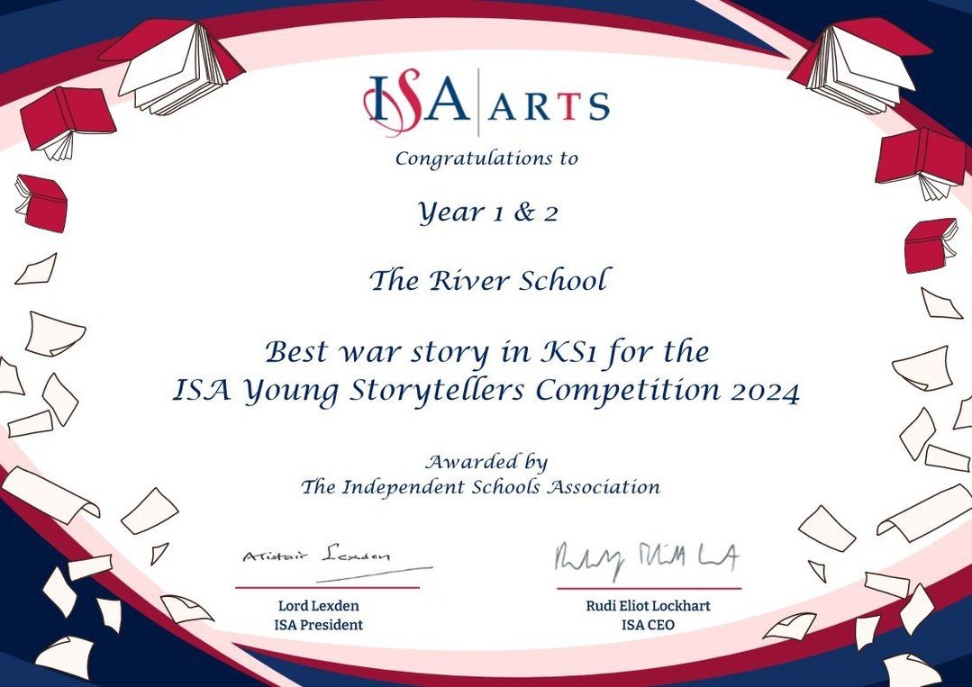 Congratulations to the  Independent Schools Association (ISA) Young Storyteller winners for KS1 &ndash; our very own Year 1 and 2 pupils! Our former teacher Mrs King, along with our current staff, were delighted that they have been rewarded for their