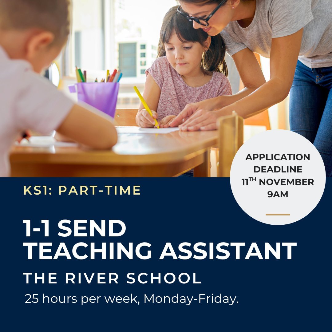 Last chance to apply for our 1-1 Teaching Assistant Vacancy; we have extended the closing date to Tuesday 11th November. 

This position is for a female only and is exempt from the relevant Equalities legislation due to the nature of the role.

For f