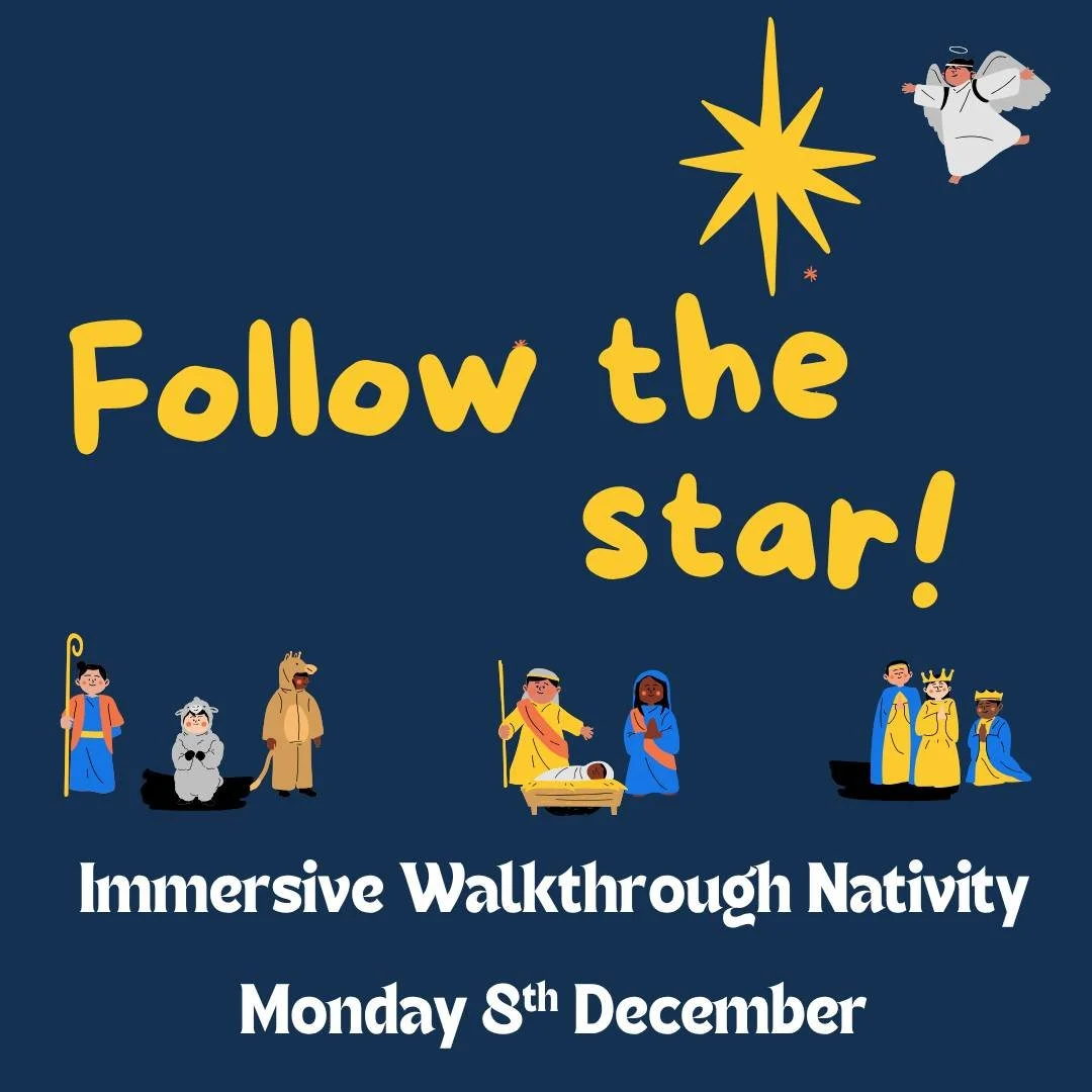 We invite families in our local community to join us for this alternative Nativity production. &lsquo;Follow the Star&rsquo; will take place outside so please wear warm clothing and sturdy footwear.

Book your free tickets using the 'Follow the Star'
