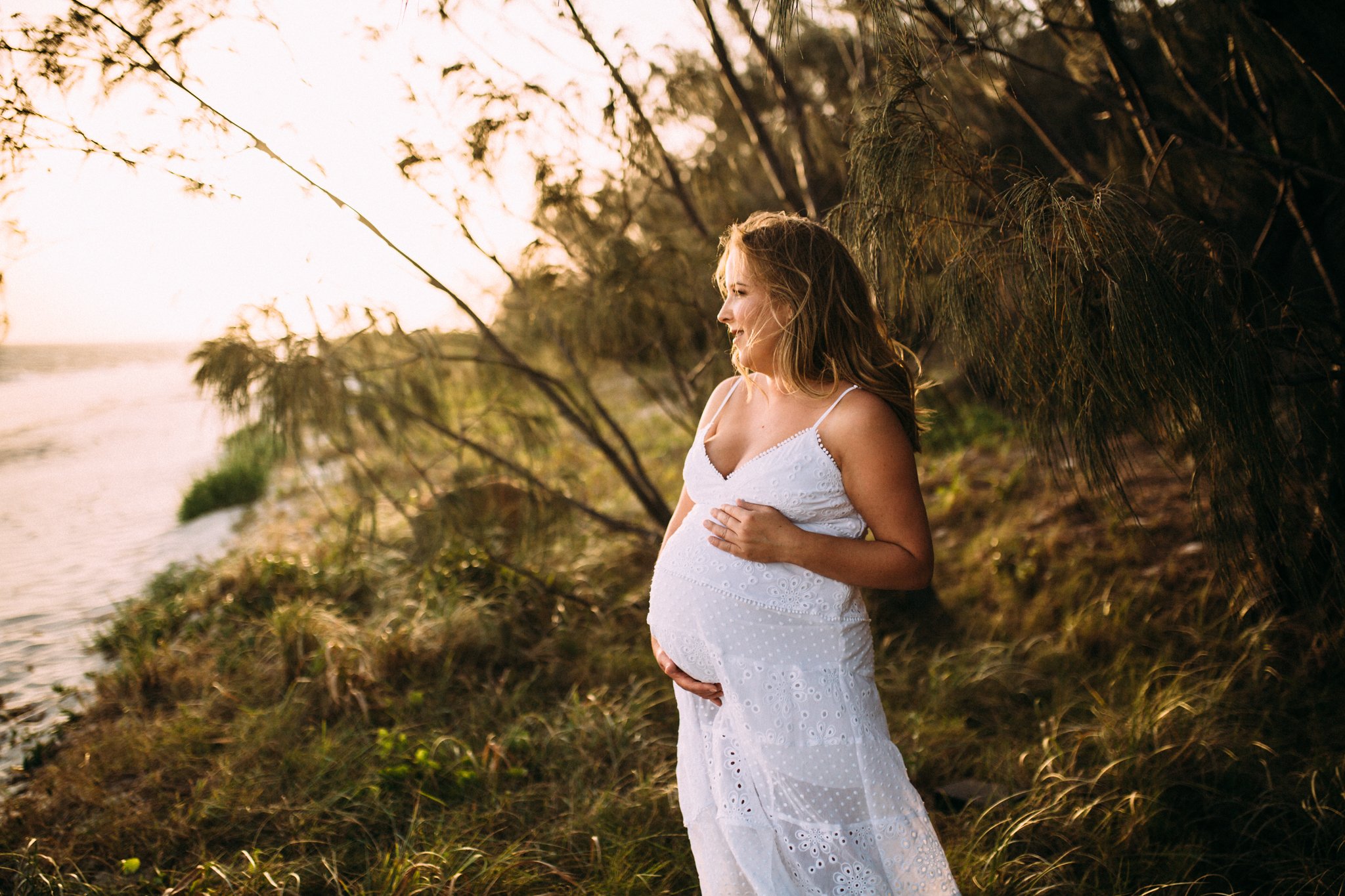 Maternity Photography Beach Brisbane
