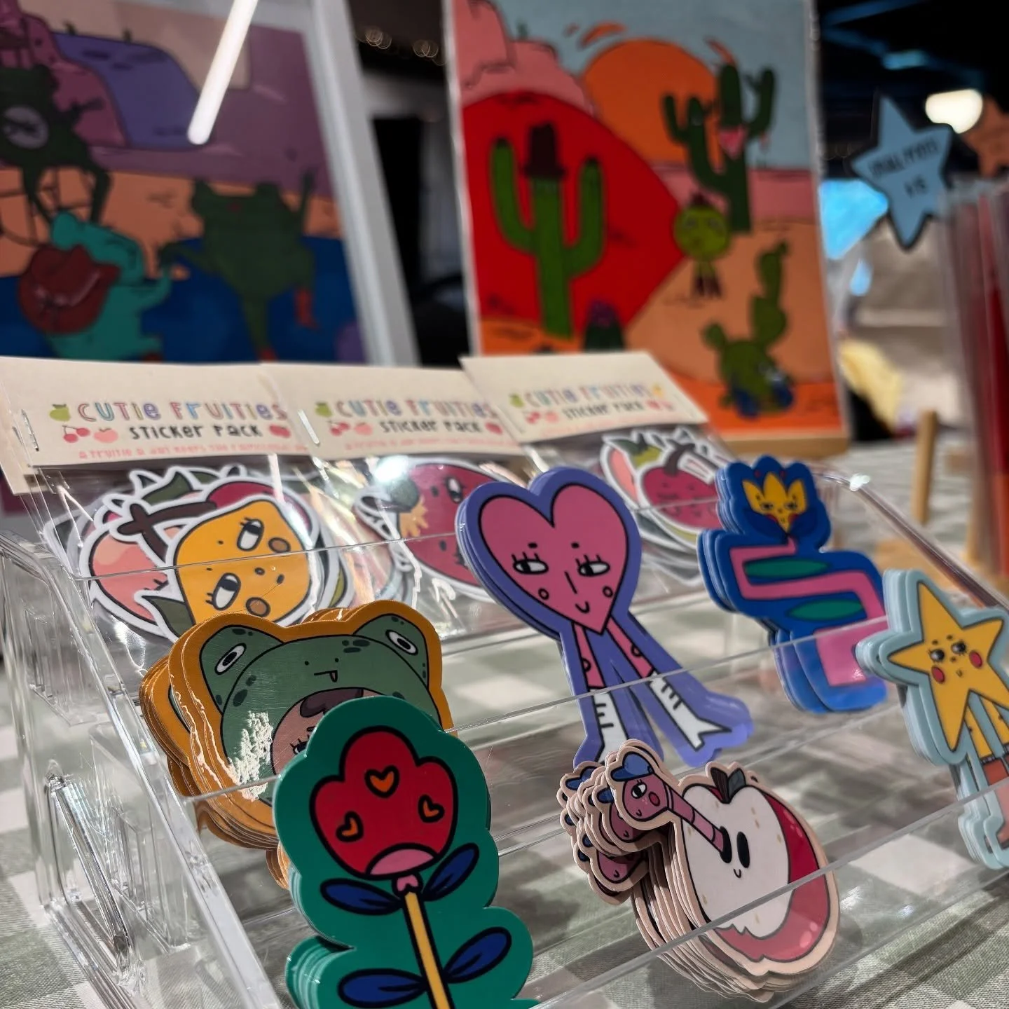 thanku so so much to everyone who came down to @elthamlocals yesterday! 🍒🫶

i had an amazing time! it was so lovely meeting everyone in such a beautiful environment, surrounded by so many talented makers. honoured to be apart of such a lovely event