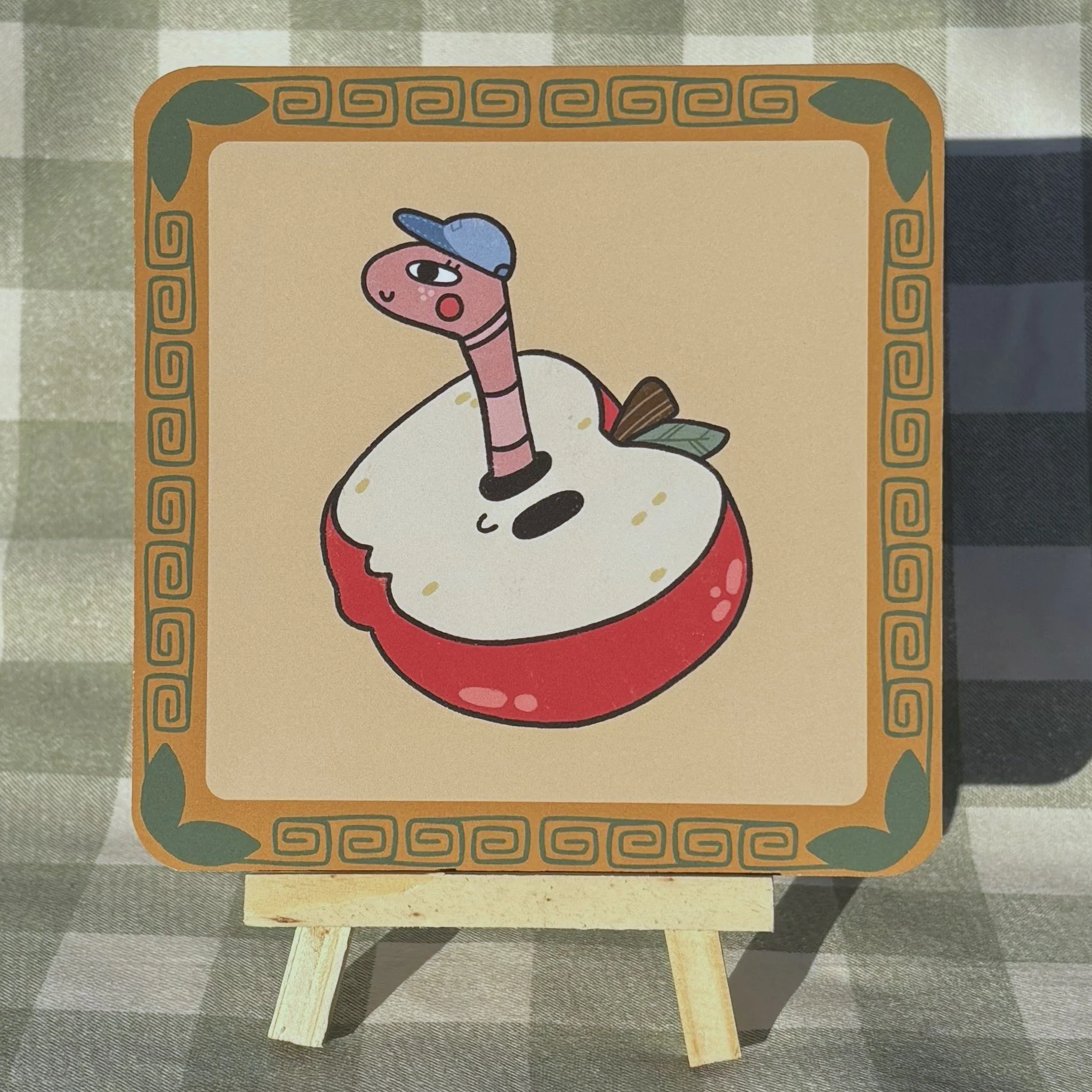 worm of my eye print