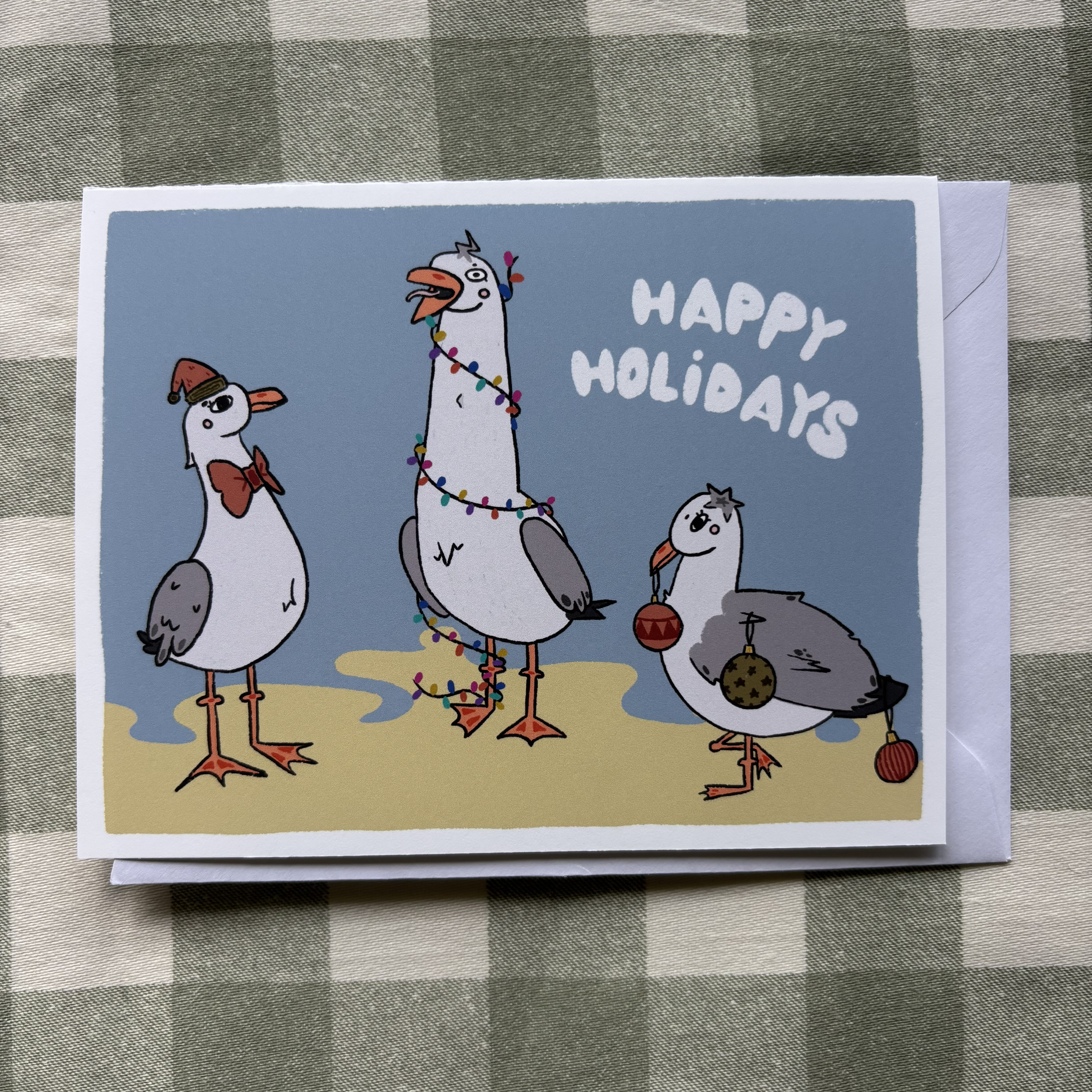 crazy gulls card