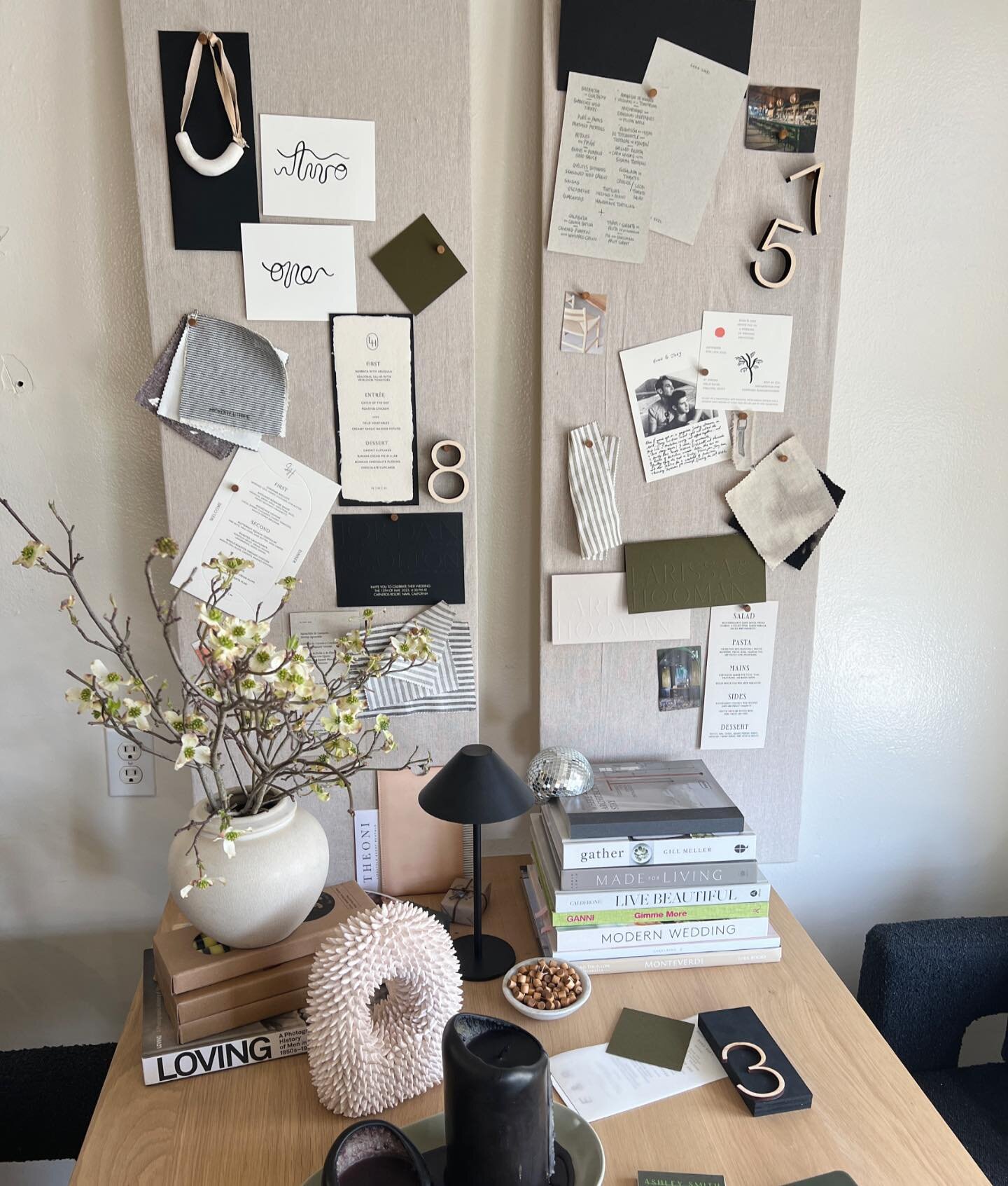 A little peek inside our office. With things that inspire, things we use, things past + present. As we push forward with a brand refresh, sharing our day-to-day feels really good.