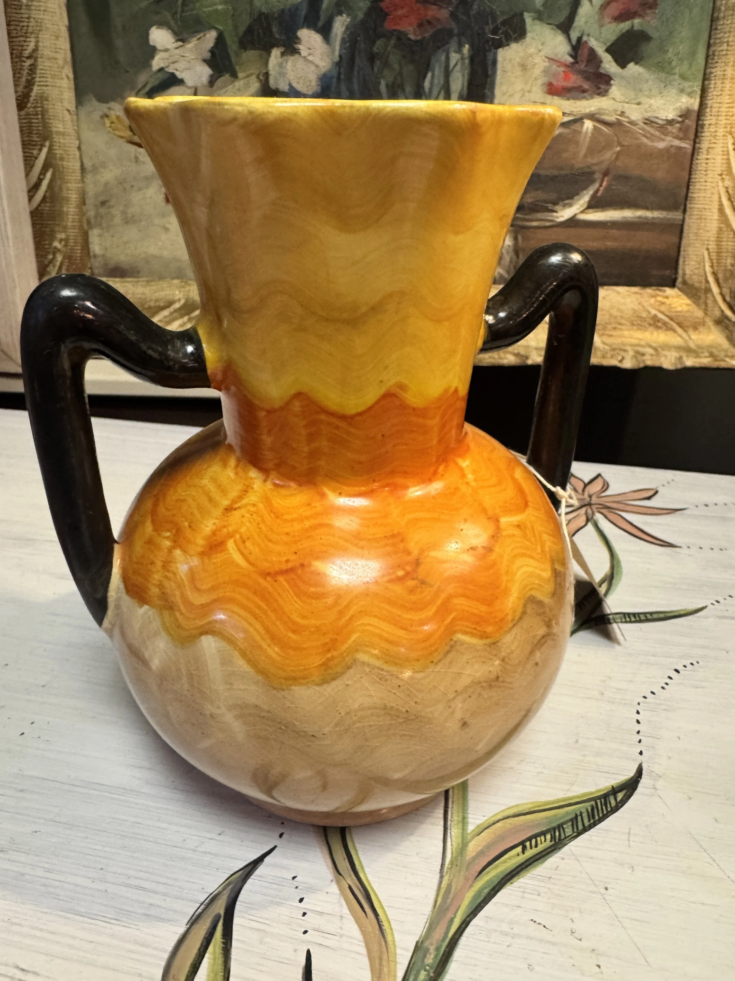 1930s Ceramic Empire Vase