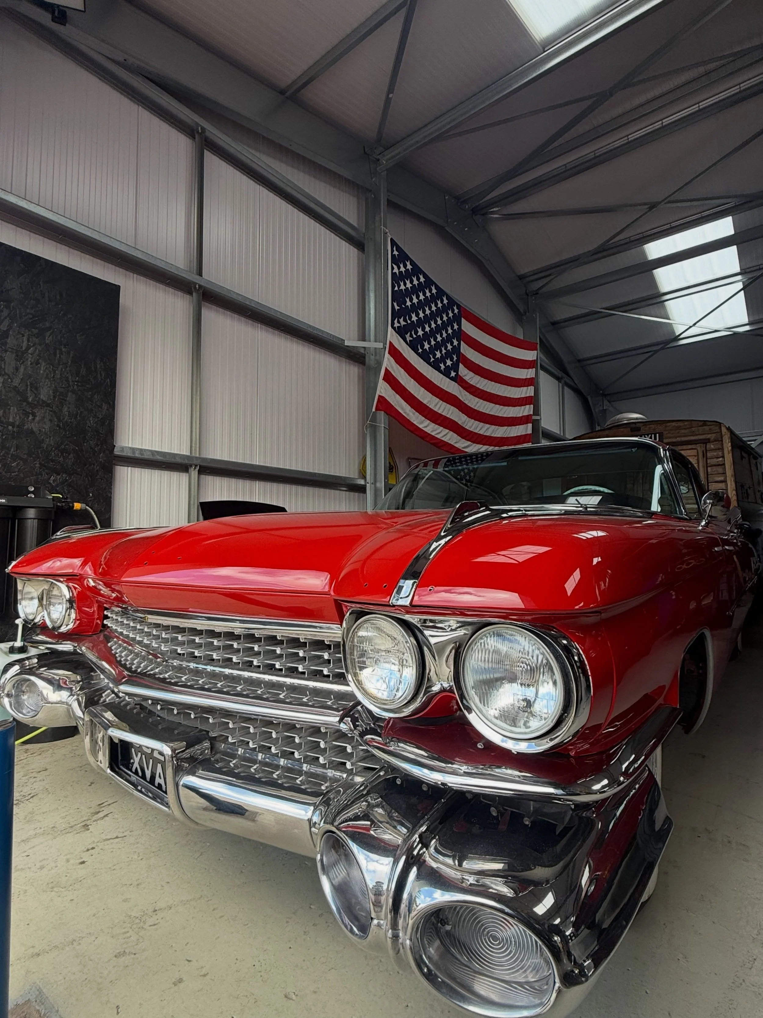 1959 Cadillac Coupe de Ville complete and stored awaiting collection in a few weeks time. #america #usa #states #cadillac #1959