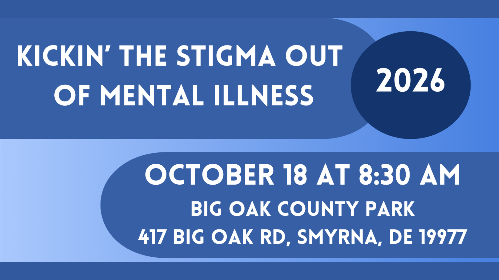 Kickin' the Stigma Out of Mental Illness 2026