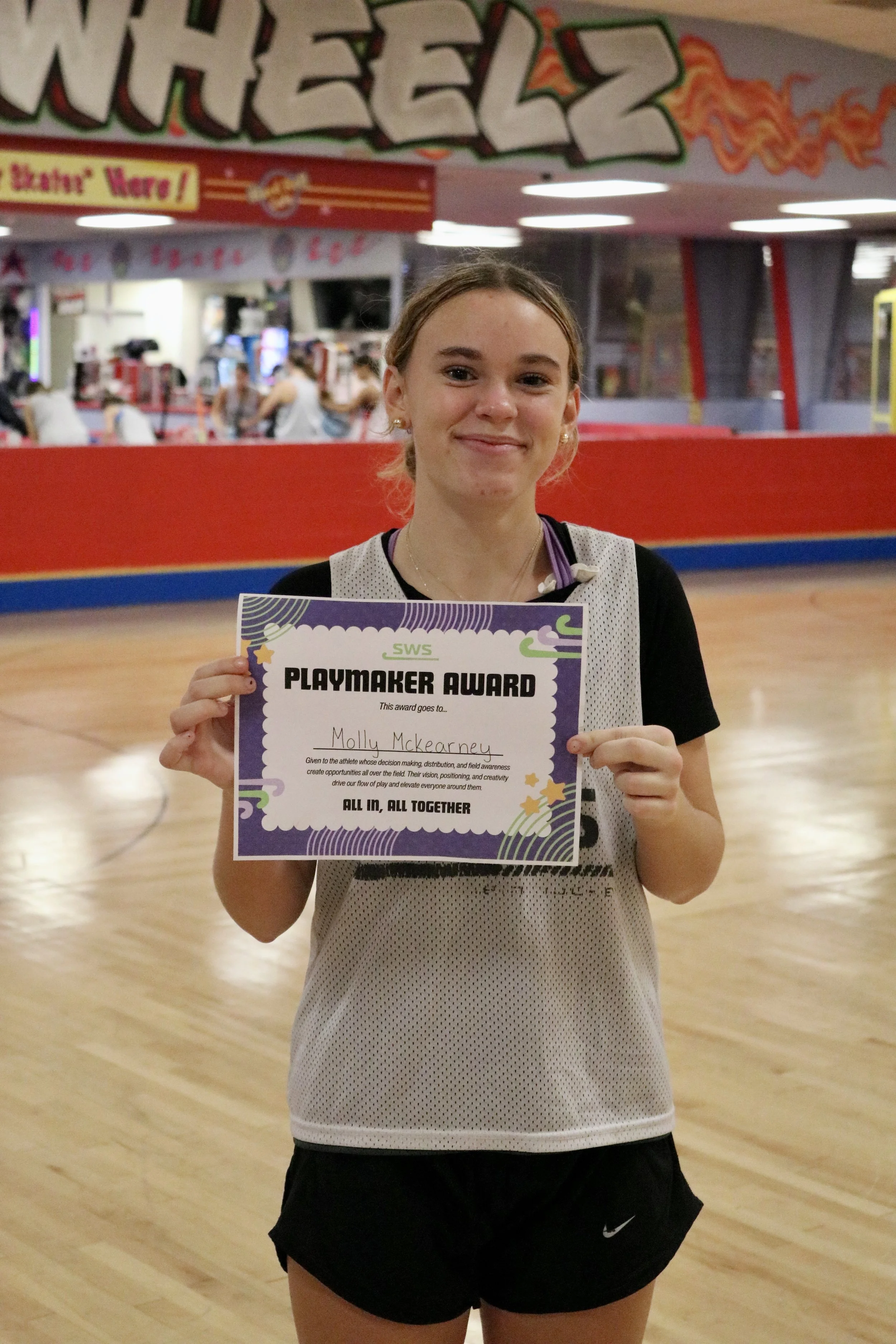 Playmaker Award - Molly Mckearney