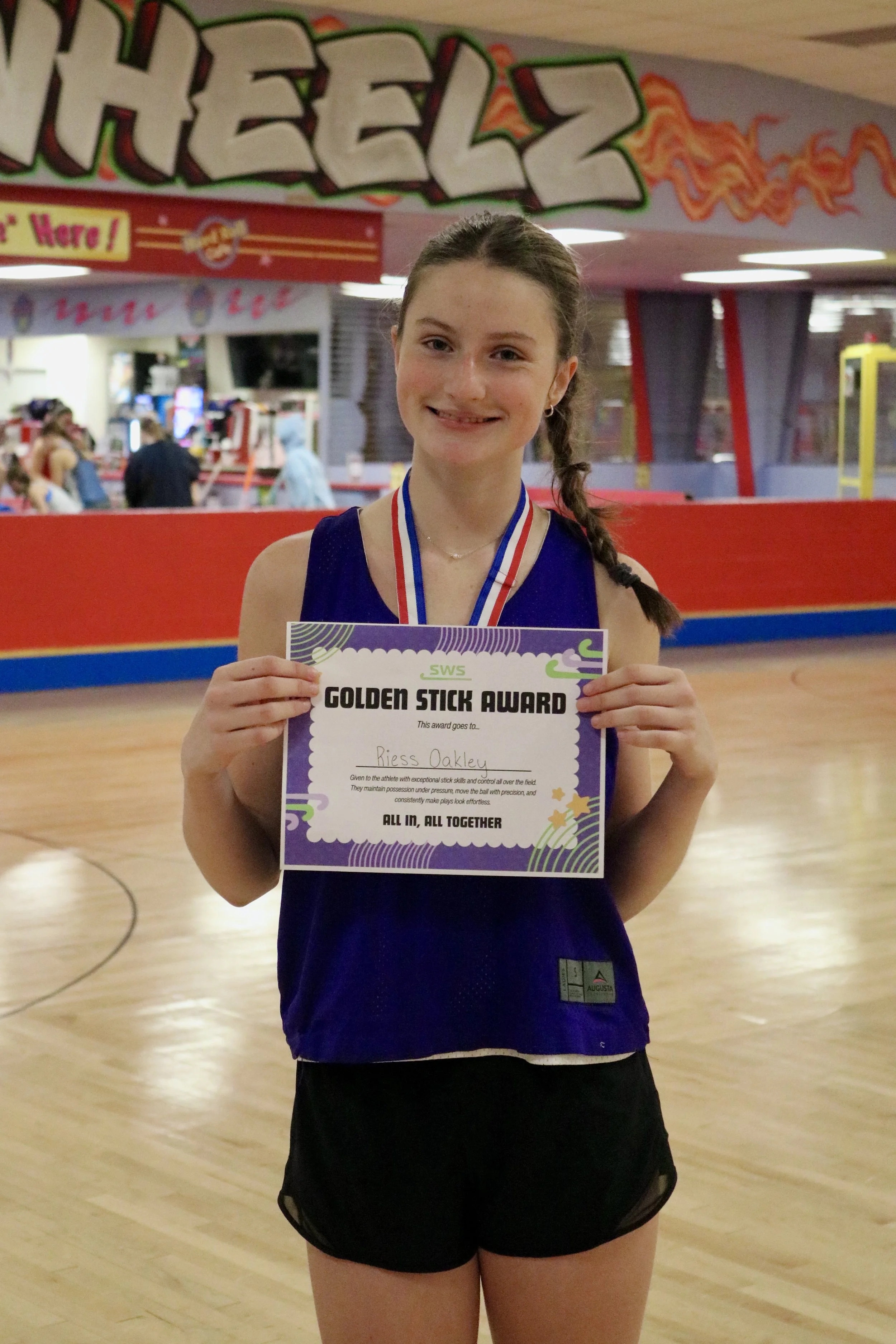 Golden Stick Award - Riess Oakley