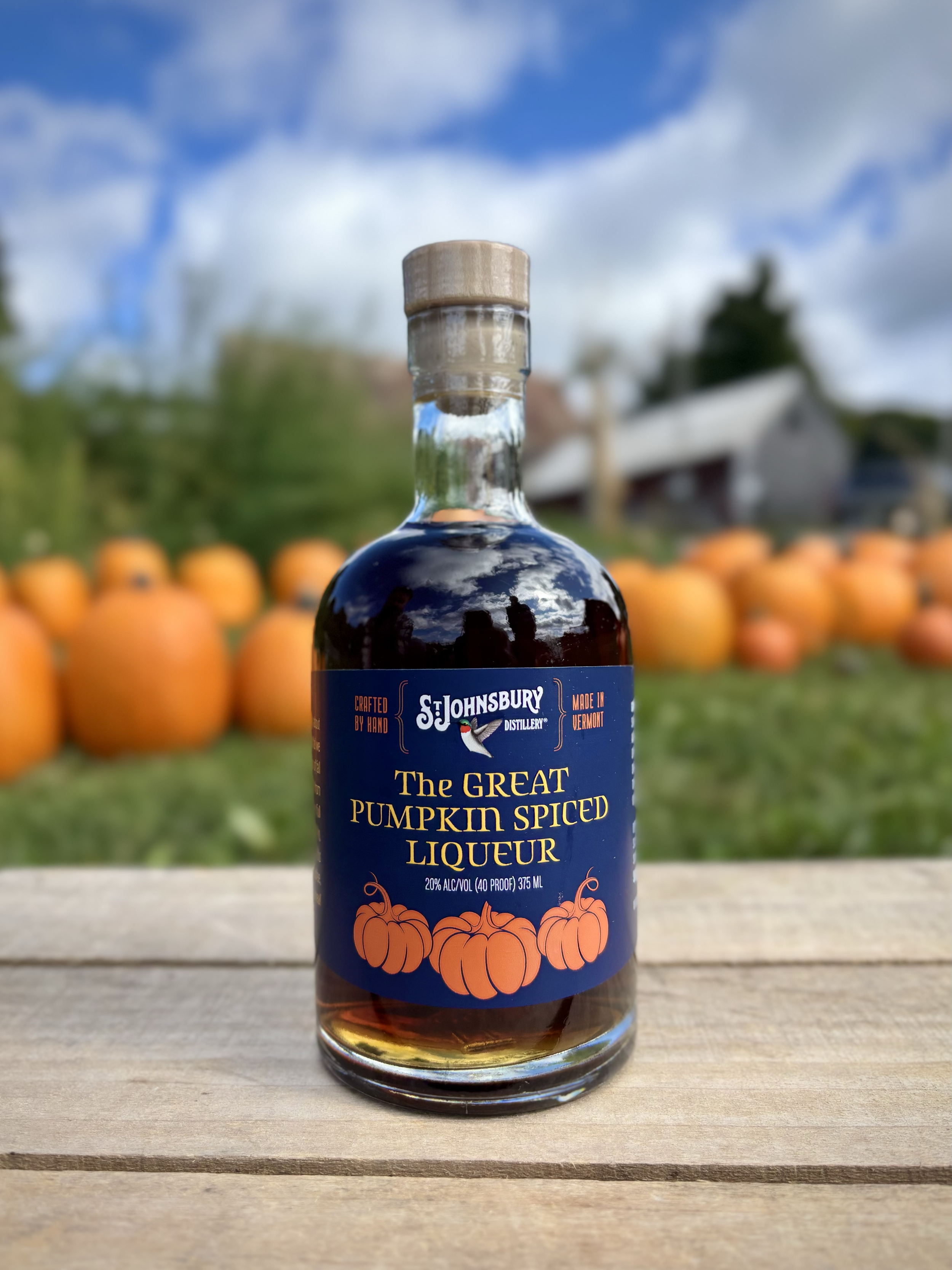 Fall- this spirit has a great balance between spices and real pumpkin puree. It is great on its own, in hot apple cider, or mixed into your favorite cocktails!