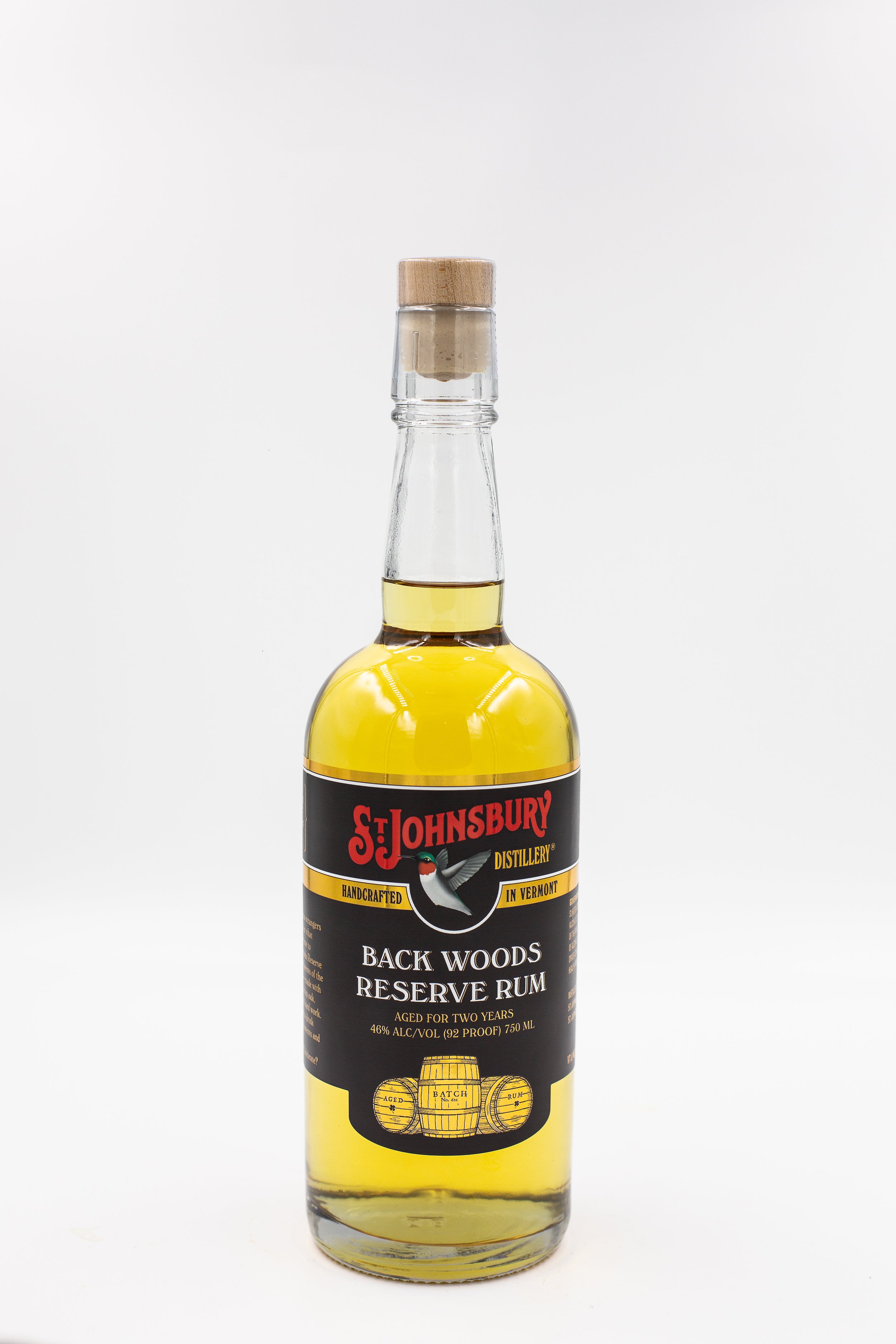 Backwoods Reserve Rum — St. Johnsbury Distillery
