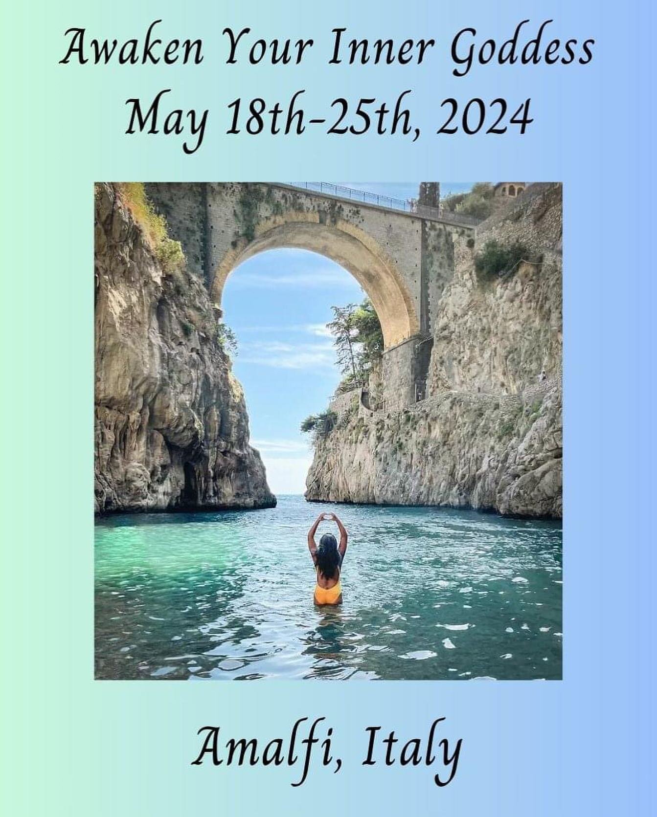 Join @theholdingspacecenter and myself for this once in a lifetime retreat experience for 7 nights and 8 days in Amalfi, Italy! YES I SAID ITALY!!!! 🇮🇹 

Calling all women who WANT a powerful transformation in their lives&hellip;

Hi! You, yes you!