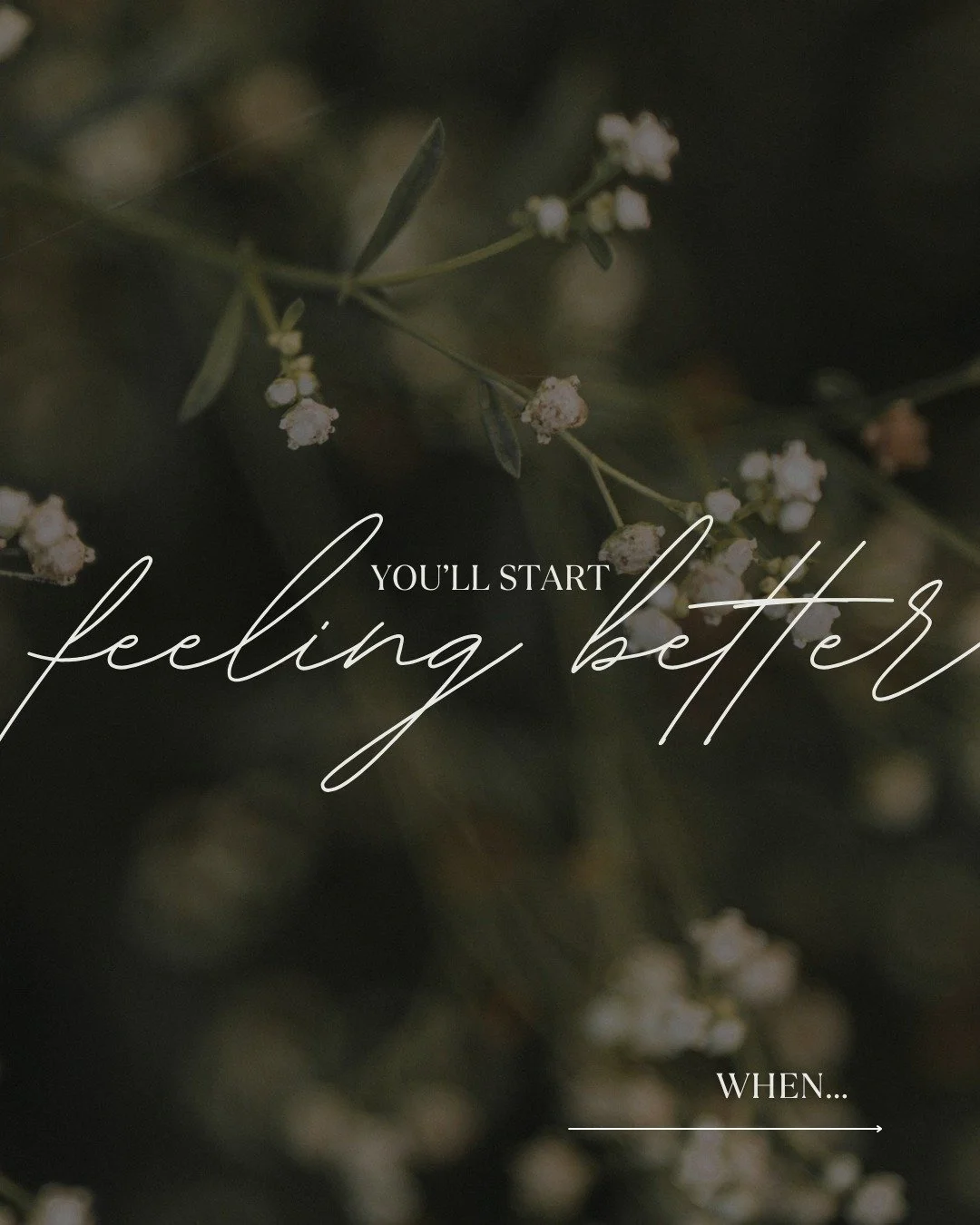 Some days feel heavy.

We&rsquo;ve all asked ourselves: &ldquo;Are things EVER going to get better?&rdquo;

The truth is, change doesn&rsquo;t always come in big, dramatic shifts. It comes in tiny, simple acts. Slowing your breath, noticing your body