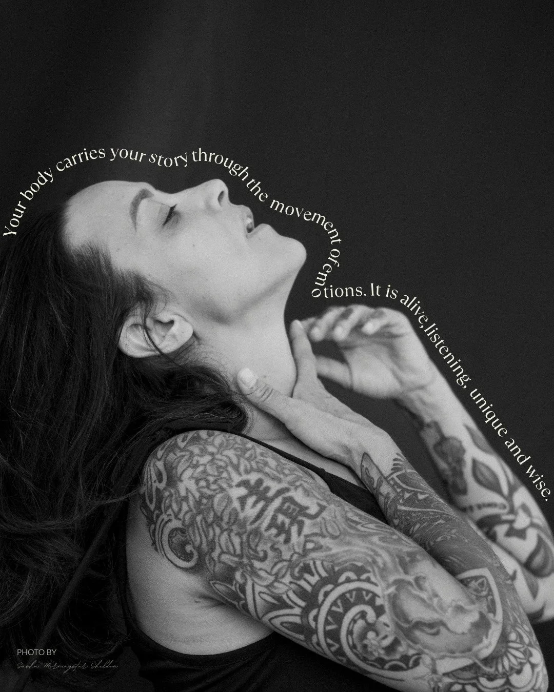 Pause. Notice. Trust it. How is your body speaking to you today? 👇 

📸 Embodiment Portrait by Sasha Morningstar Sheldon
@sasha.morningstar 

#NervousSystemAwareness #MindfulBody #EmotionalWellness #WilmingtonNCWellness #SelfCareSeason #PresenceOver