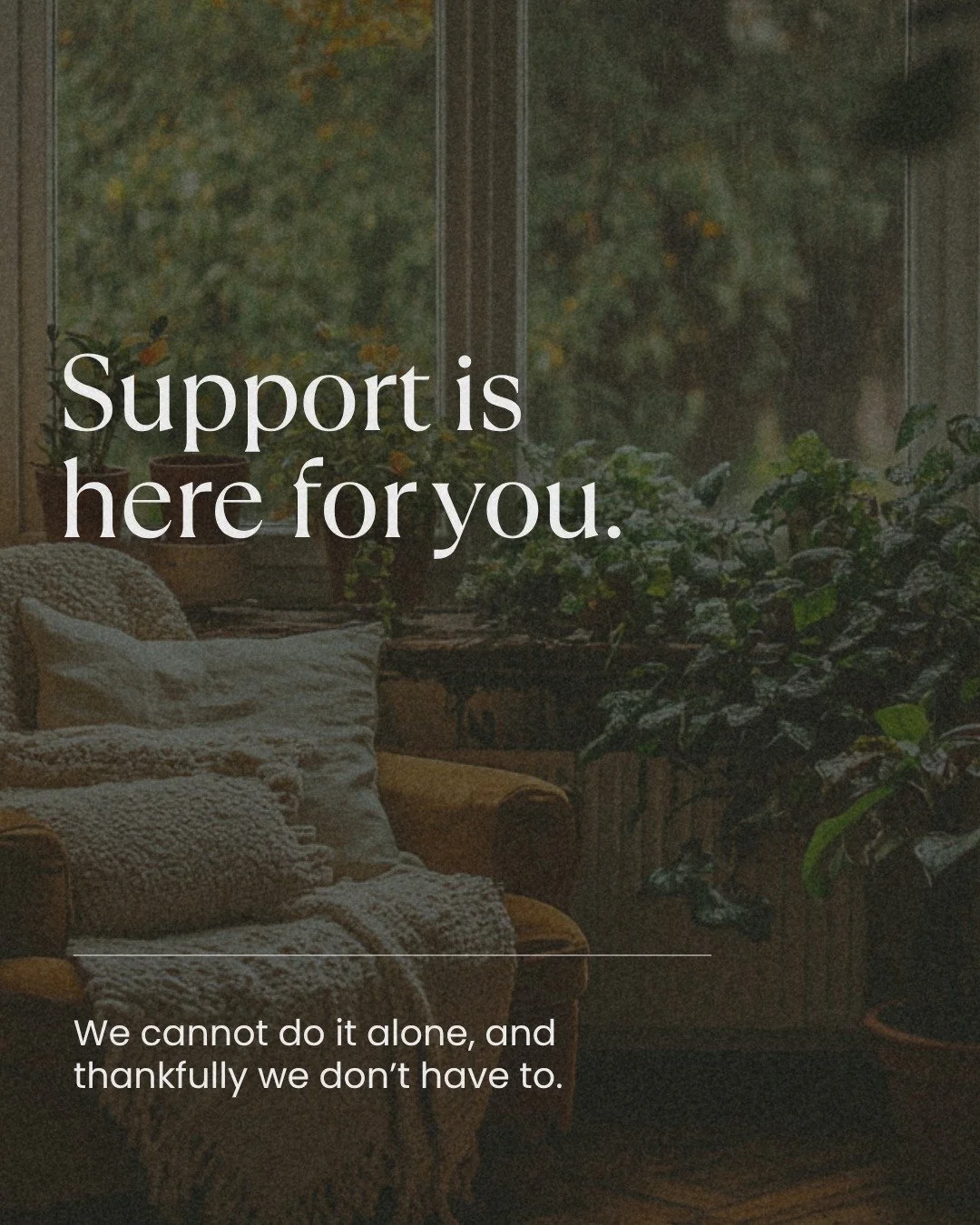 It&rsquo;s really easy to feel alone in the world, even when you&rsquo;re surrounded by people. What we&rsquo;re all really craving is to feel seen, supported, and safe in our bodies...And we NEED other people to do this.

We create spaces for this.
