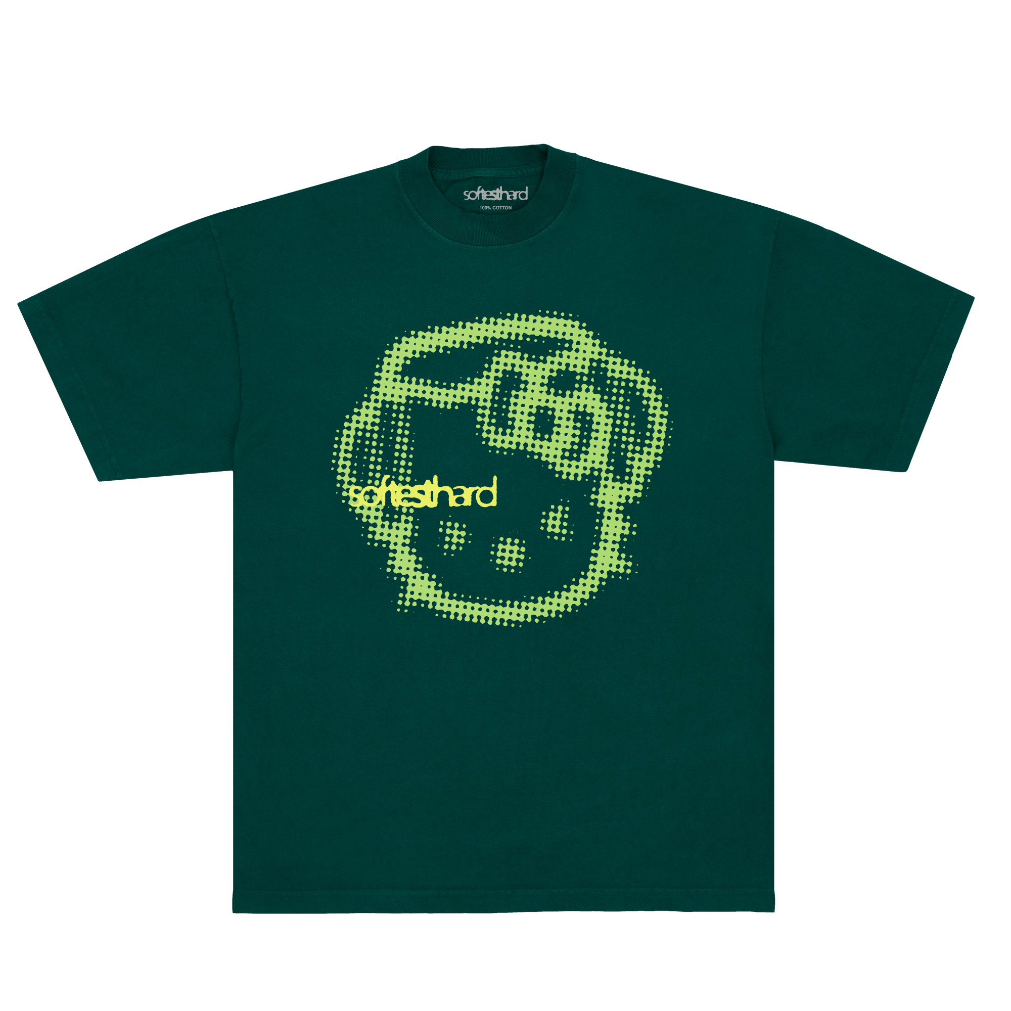 SFT JUMBO KITTY MEN'S TEE (FOREST GREEN)