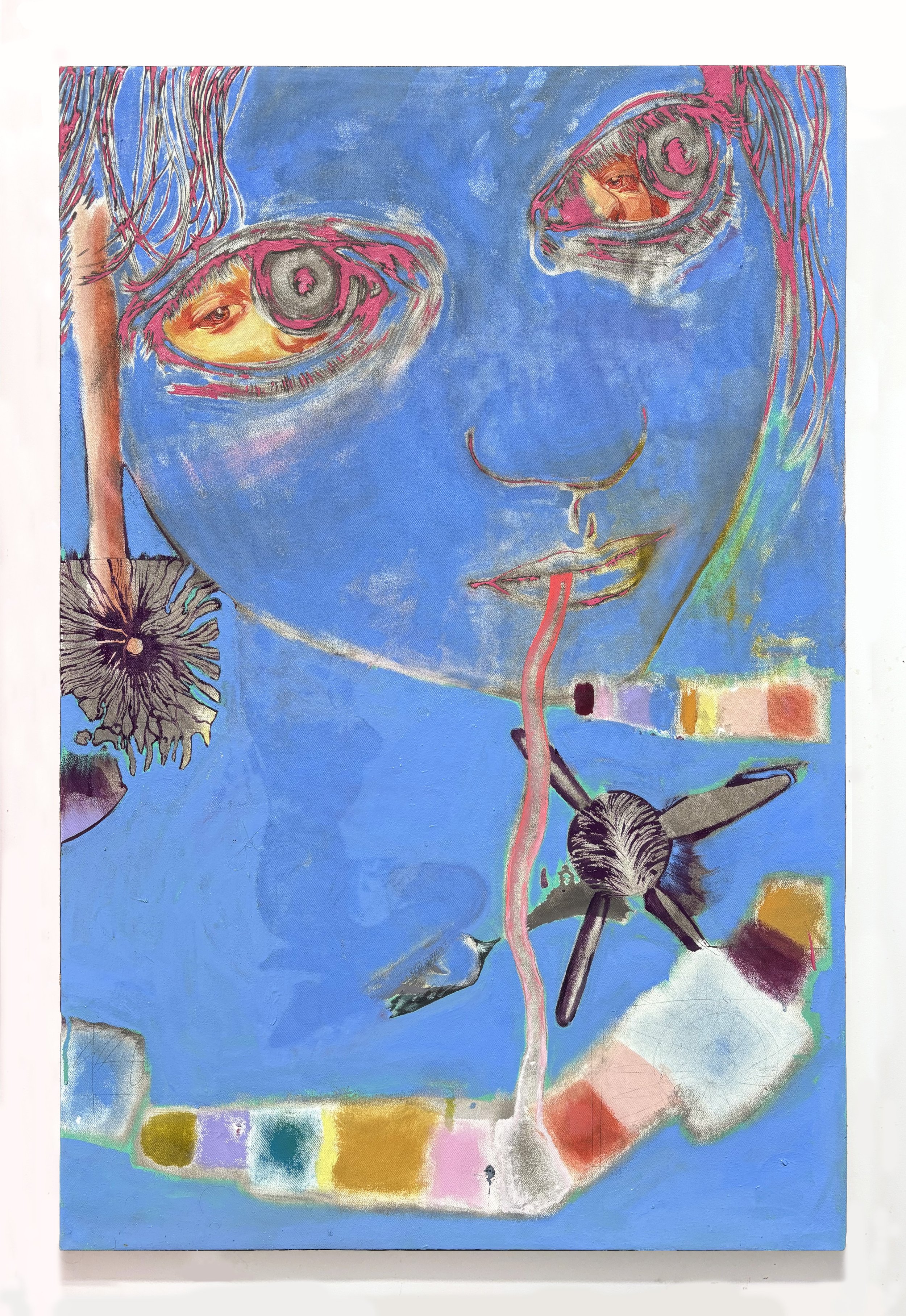 'Words without Wings', 2025, Oil on Canvas