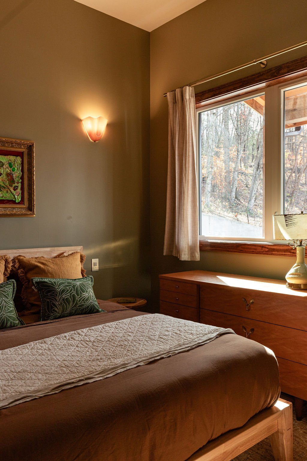 Coriander Bedroom at Bask Retreat Center