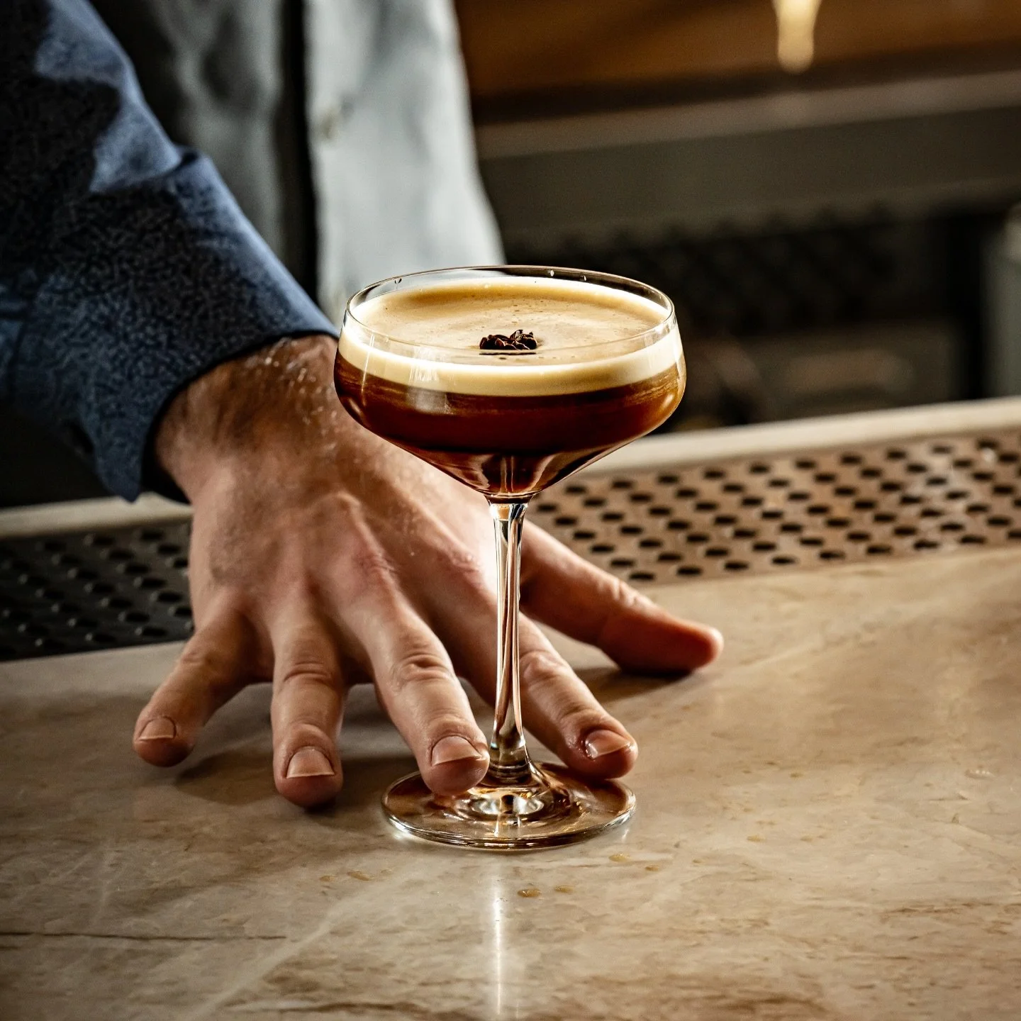 10th Ave Stimulant

A delicious Espresso Martini full of depth and flavors
Bourbon or Skyy Vodka &bull; Arak &bull; Afficionado Espresso &bull;
Silan &bull; Rose &bull; Amontillado &bull; Grand Marnier

#drinklocalcoffee #nycdrinks #mixology #frena