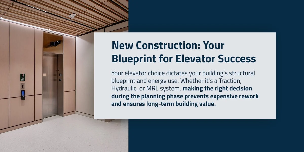 New Construction: Your Blueprint for Elevator  Success