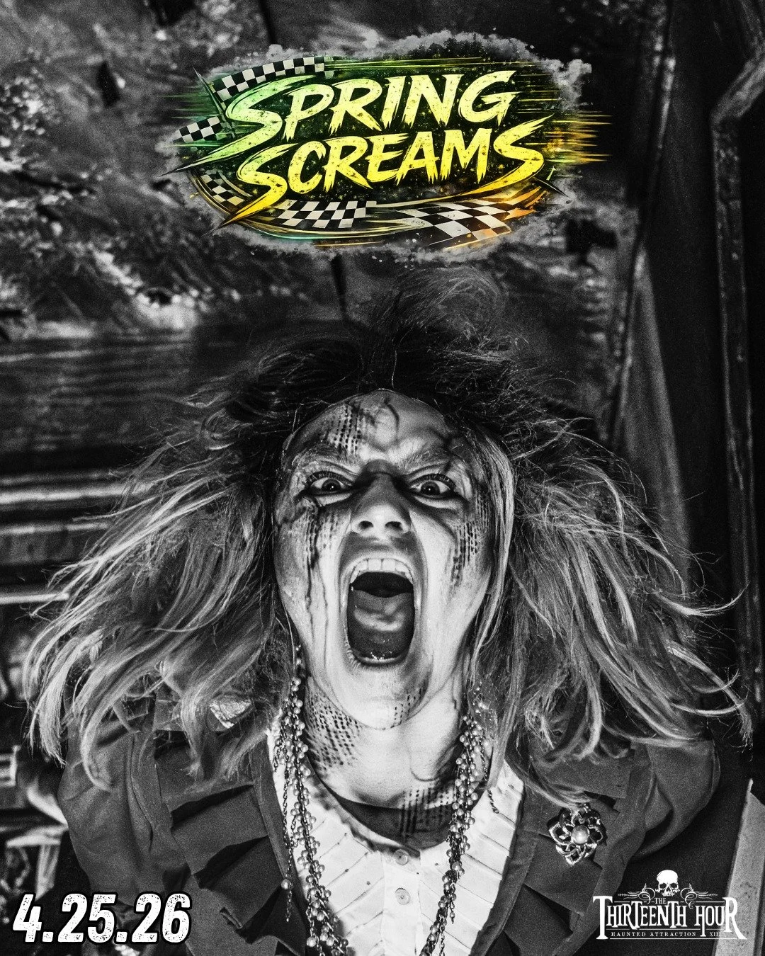 TICKETS NOW ON SALE

One night only &mdash; April 25 at The Thirteenth Hour

Choose your experience:
⚔️ Battle Mode &ndash; fight through with tactical weapons
🕯️ Survival Mode &ndash; evade with limited lives
☠️ Or take on both

👉 springscreams.fe