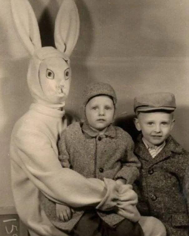 Happy Easter from the Sharpe Family Orphanage&hellip; 🐰

The Easter Bunny came to visit the children this year. He hasn&rsquo;t left yet...
