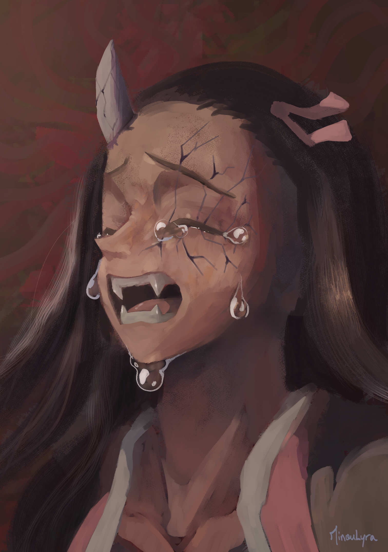 Nezuko crying.png