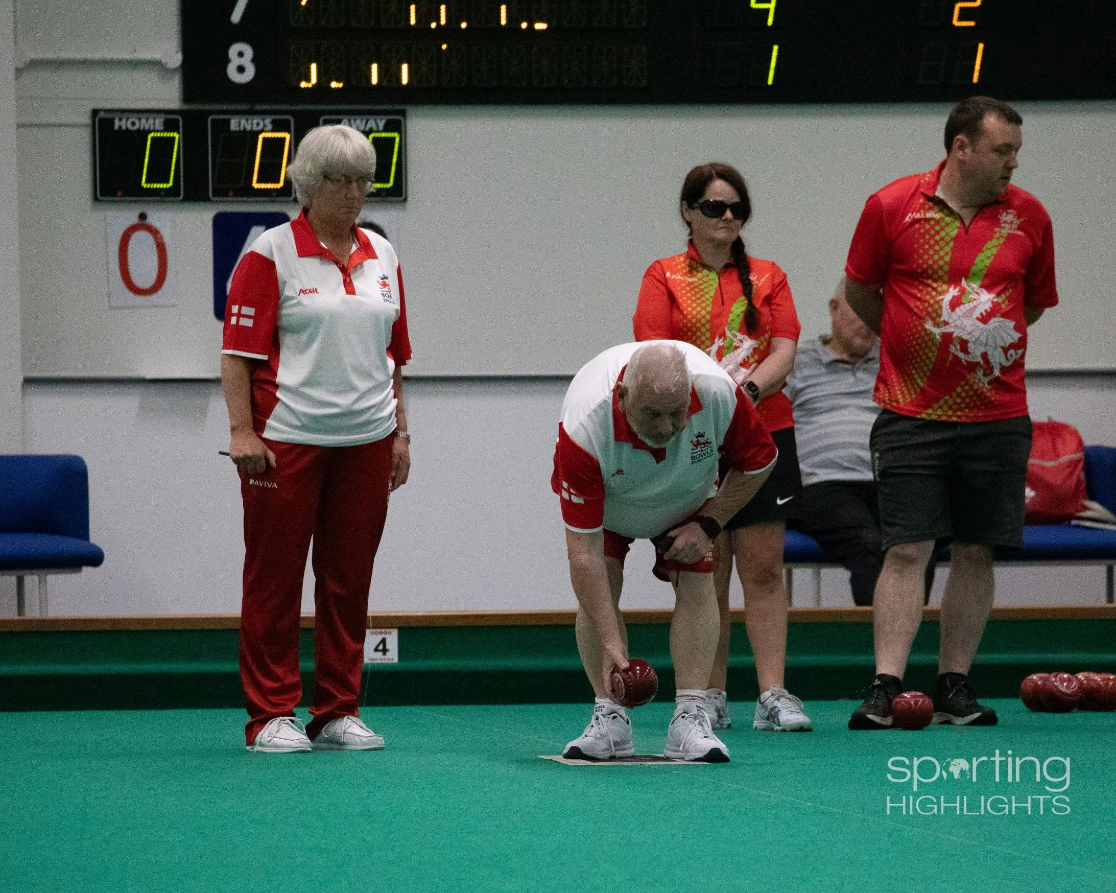 Test match 1 between Bowls England Commonwealth Games Squad and Bowls Wales Nominated CWG Team at Desborough Bowling Club 25-26 April 2026