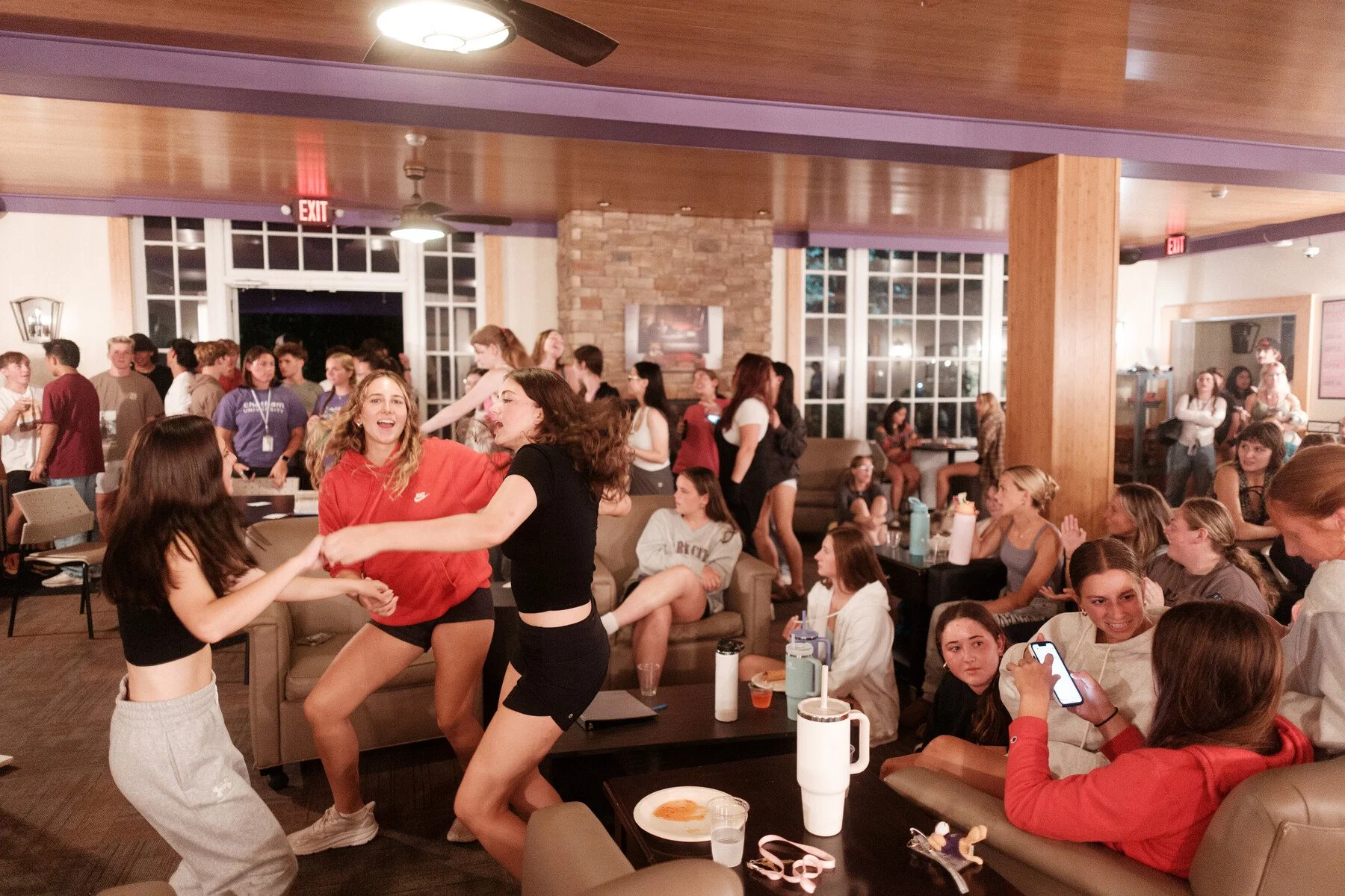 Photo of Orientation's Karaoke Night in the Carriage House