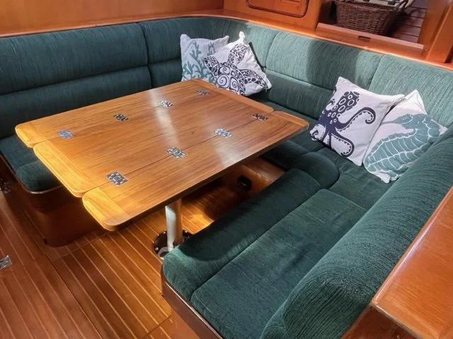 Sailboat drop leaf table