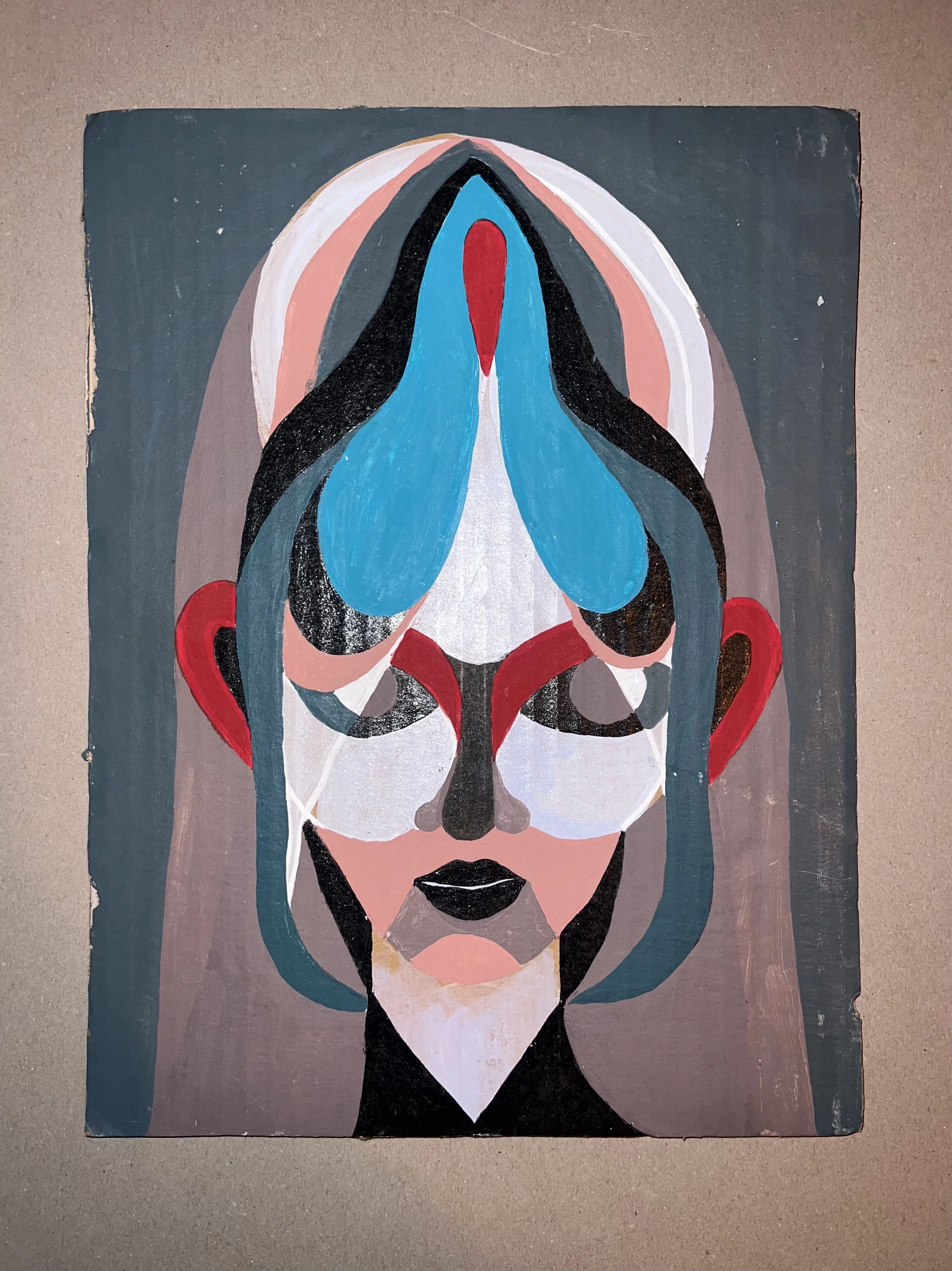 Mantid Priestess (1) - A4 Cardboard - 250 €