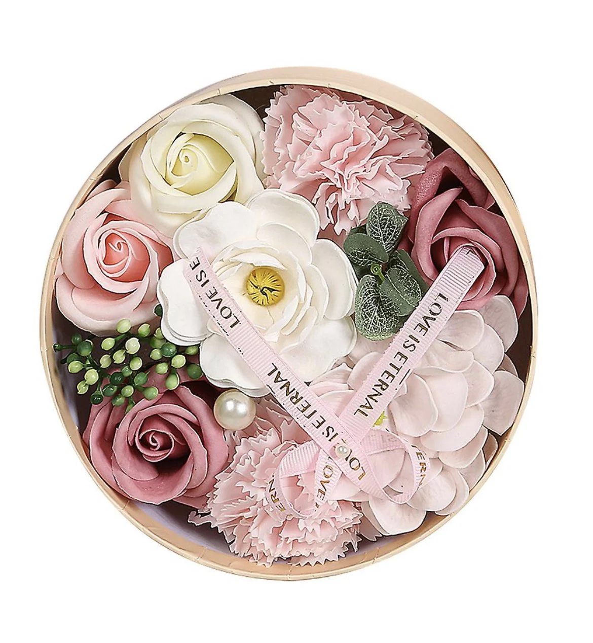 Soap in the Shape of Colourful Flowers