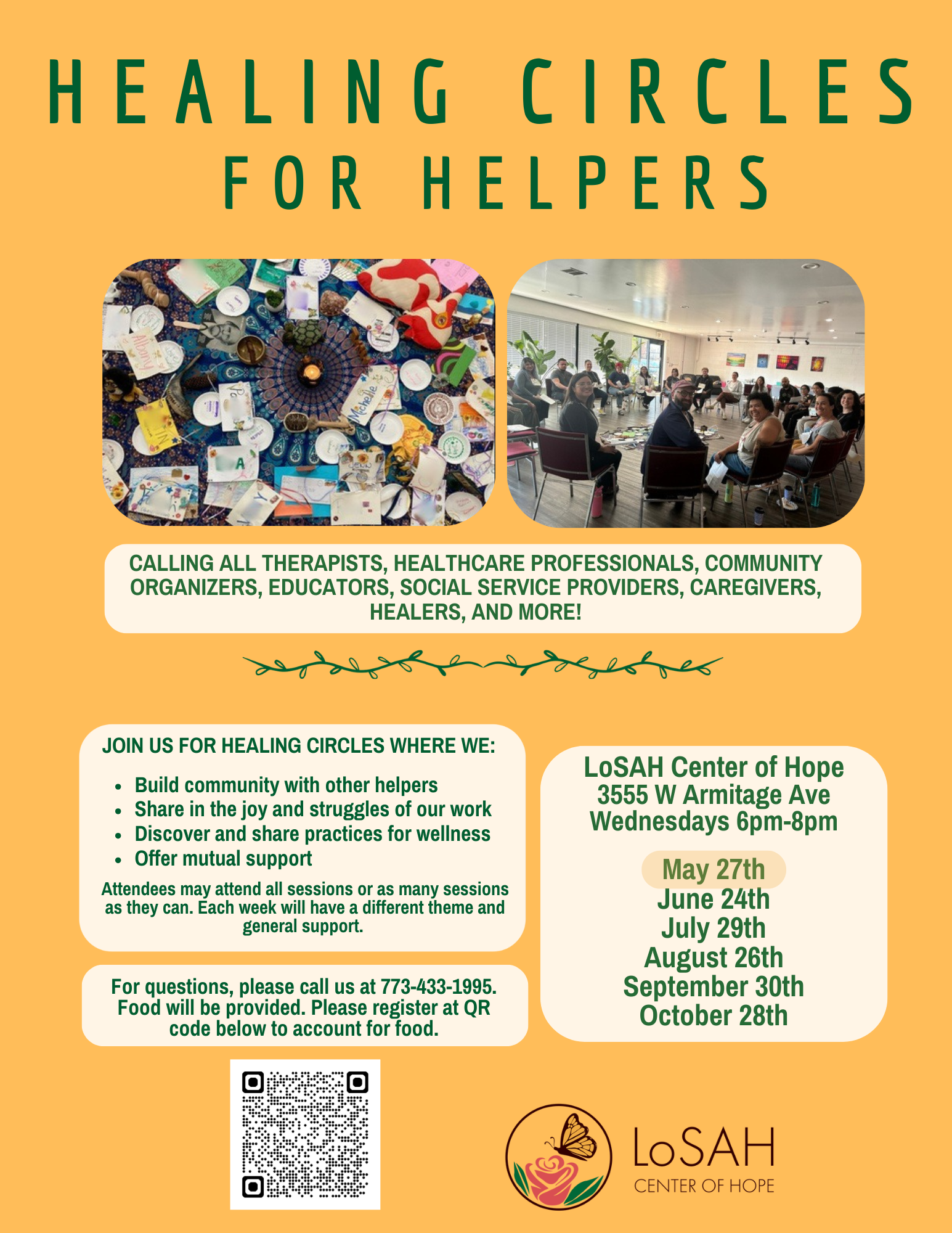 Healing Circle for Helpers - May