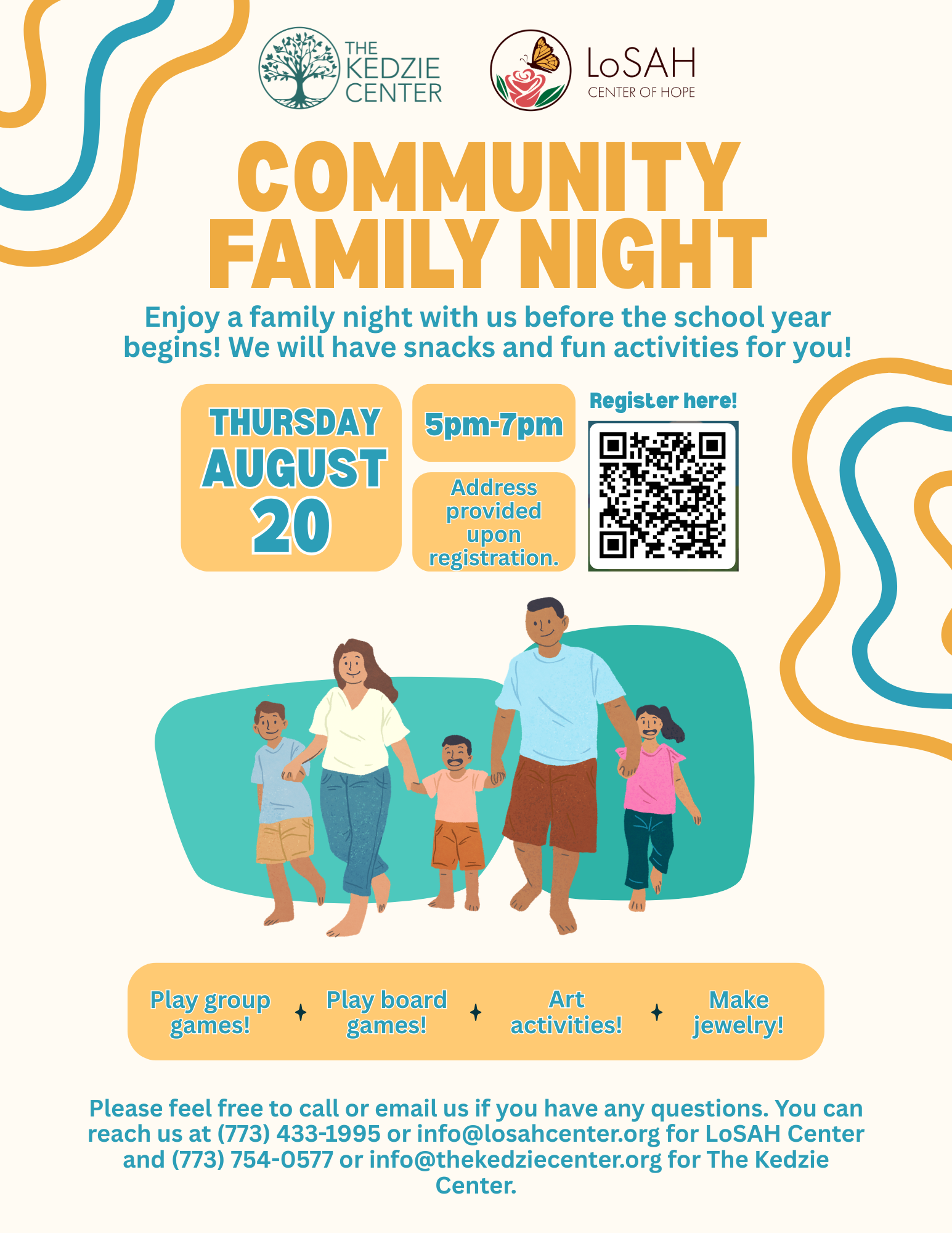 Community Family Night/Noche Comunitaria de la Familia