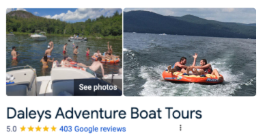 Lake George Boat Tour — Daleys Adventure Boat Tours