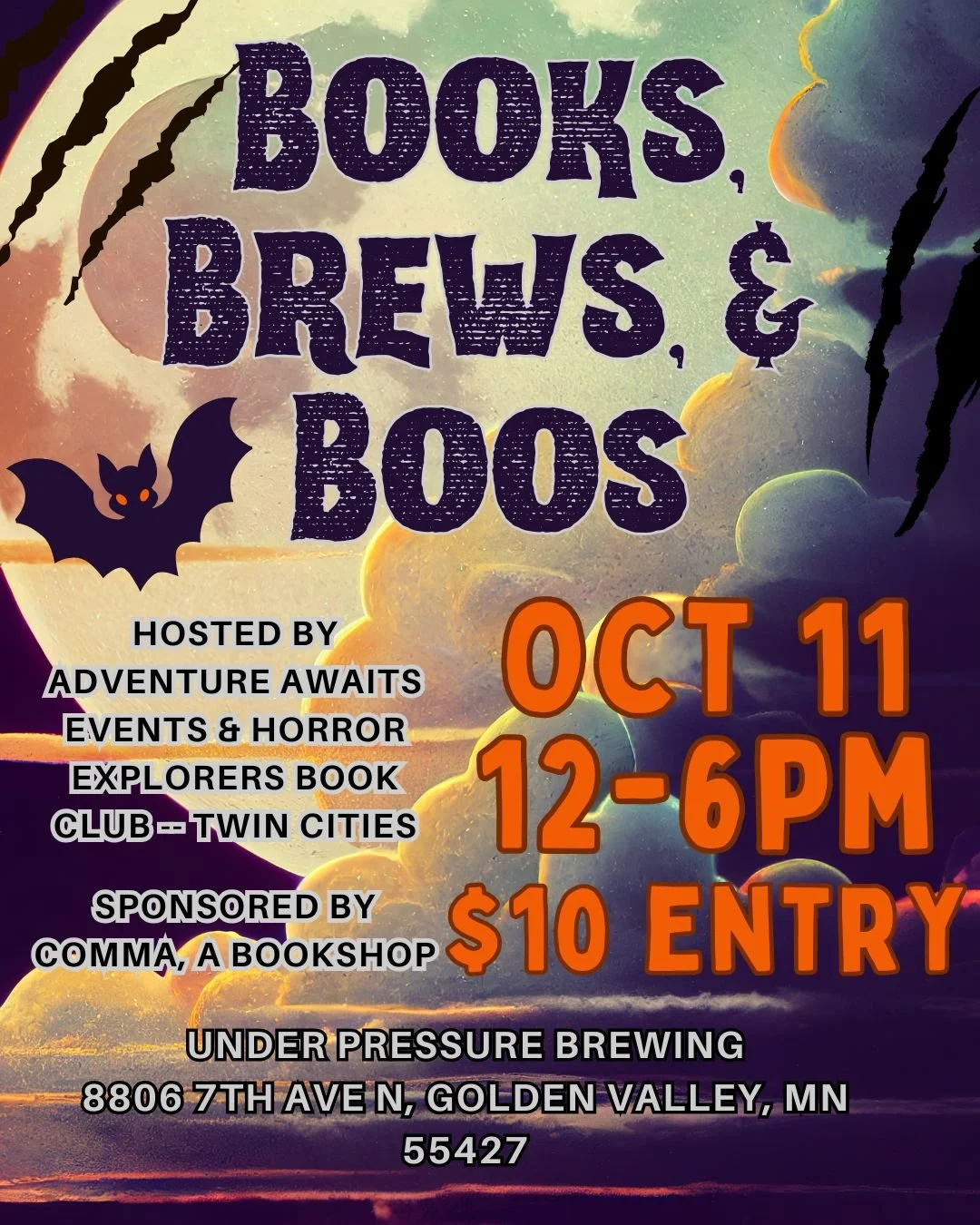 Books, Brews, and Boos!