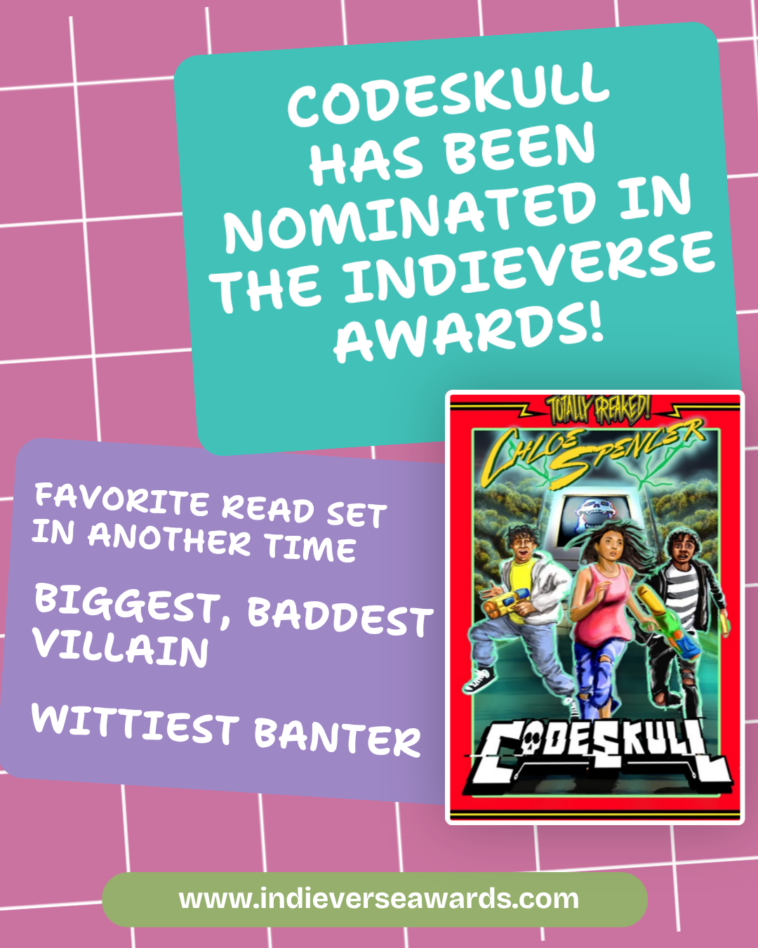 CodeSkull Nominated for the Indieverse Awards! 