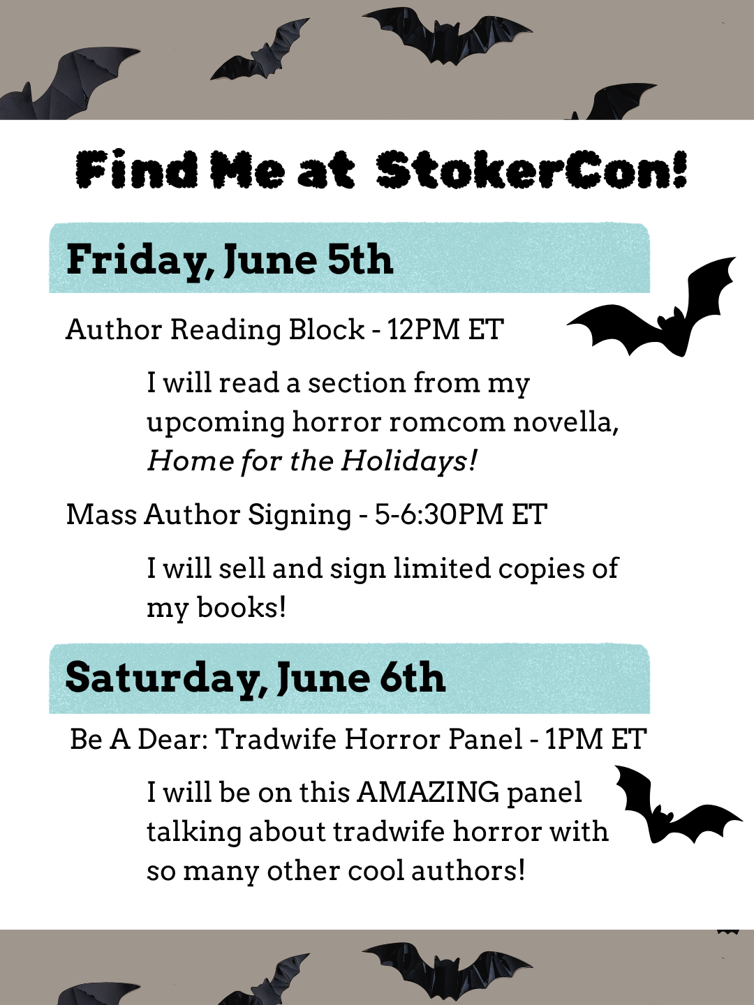 StokerCon 2026! 