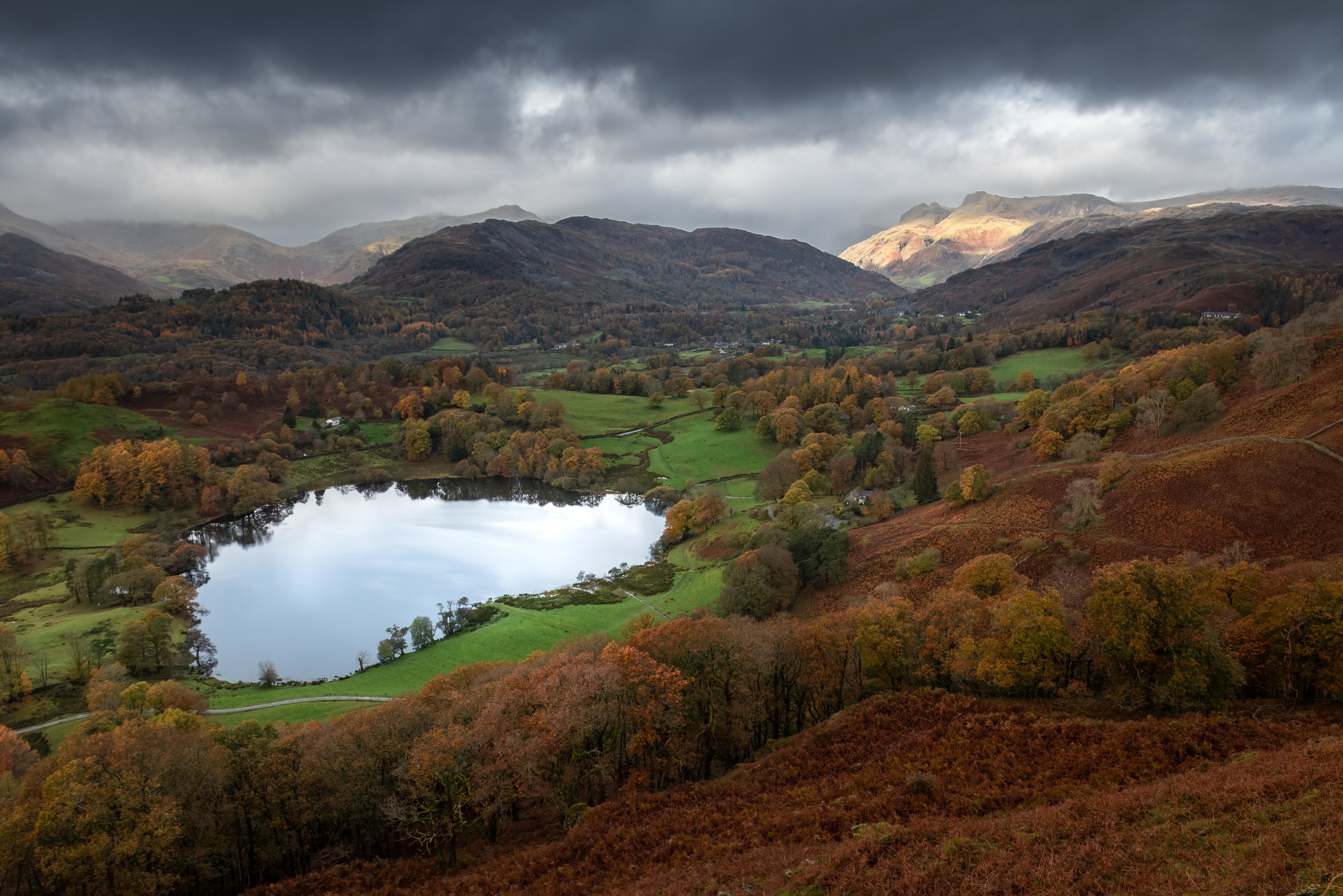 'Autumn Storm' - Loughrigg Fell