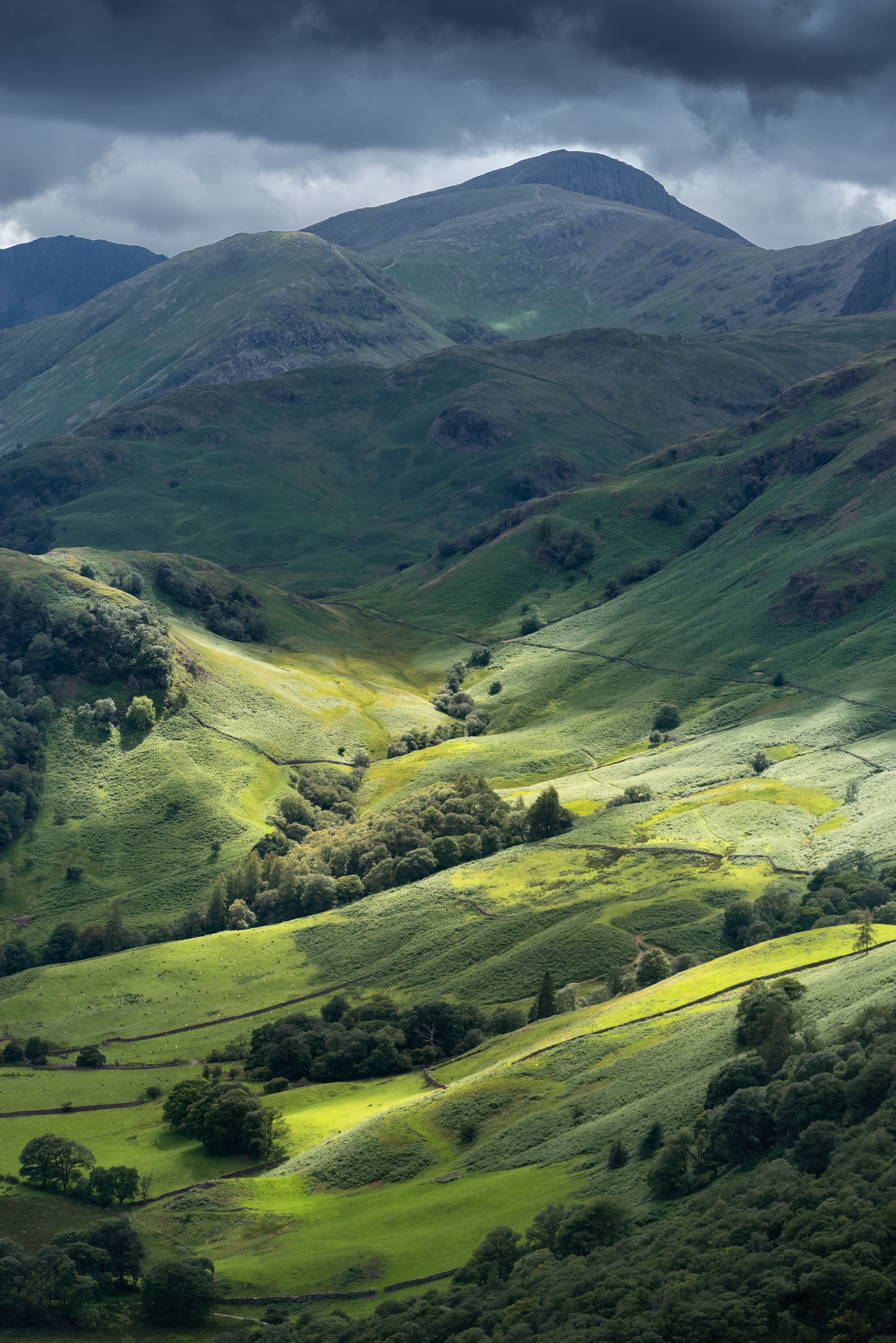 'Green Gable' - Great Gable from Borrowdale