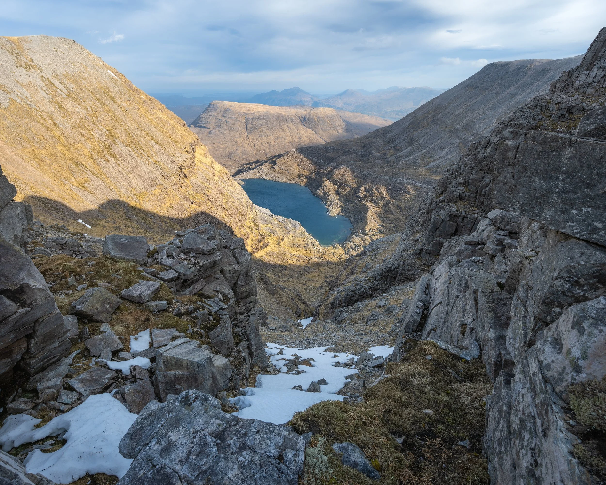 'Sapphire in the Rough' - Loch Coire Mhic Fhearchair, Beinn Eighe