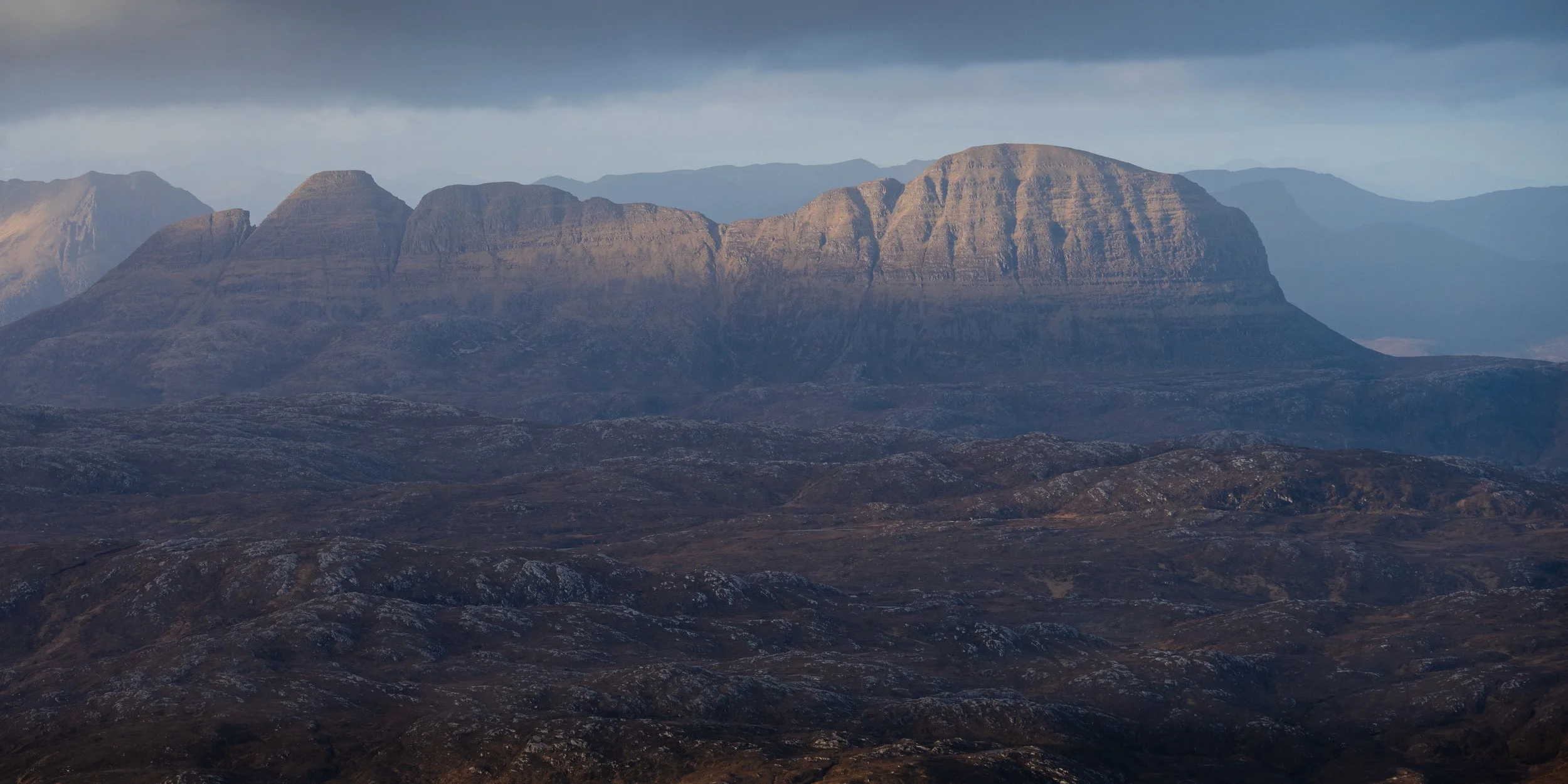 Suilven in Assynt from Quinag.