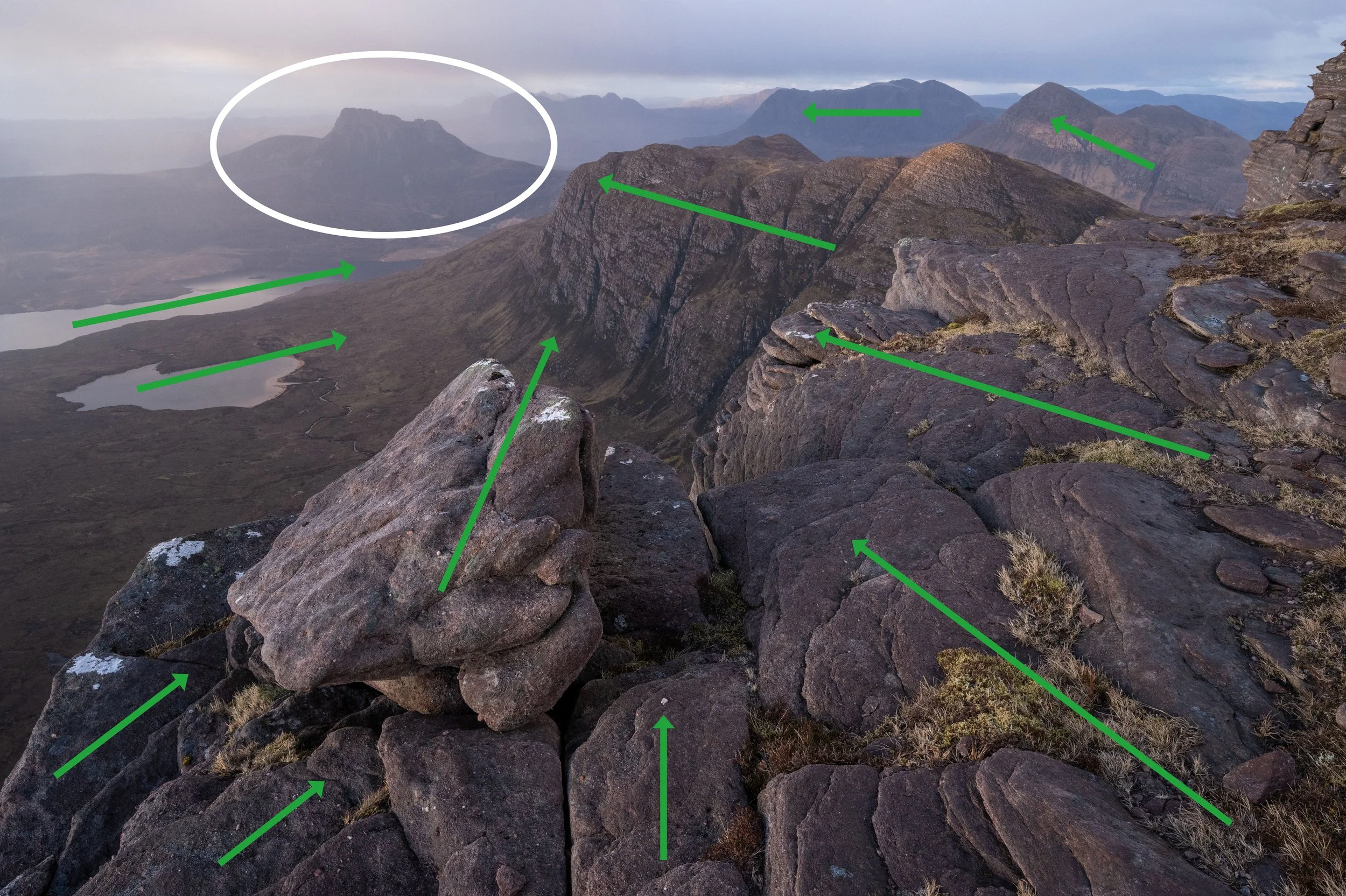 Landscape photography composition tutorial.