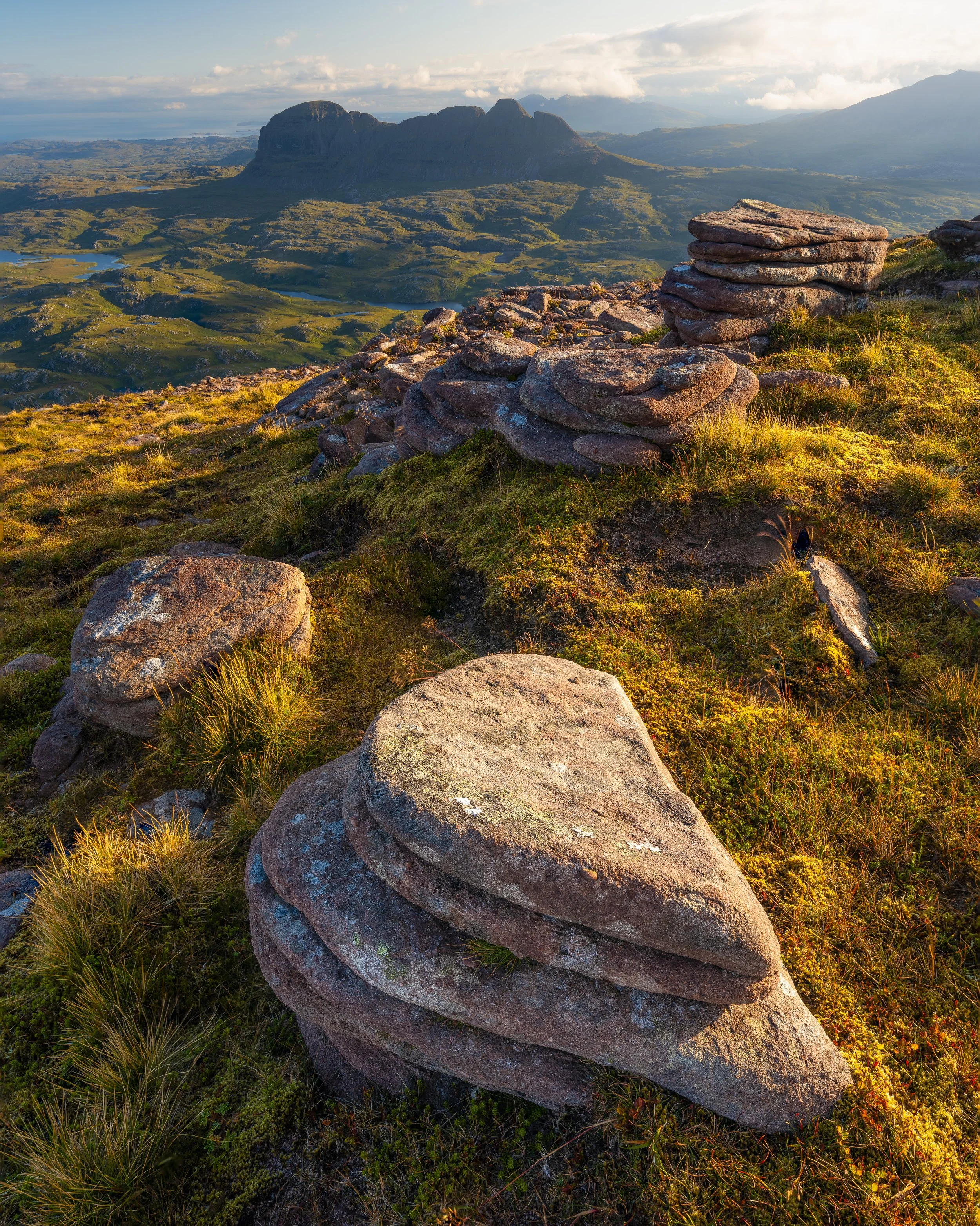 'Jacob's Ladder' - Suilven from Cul Mòr