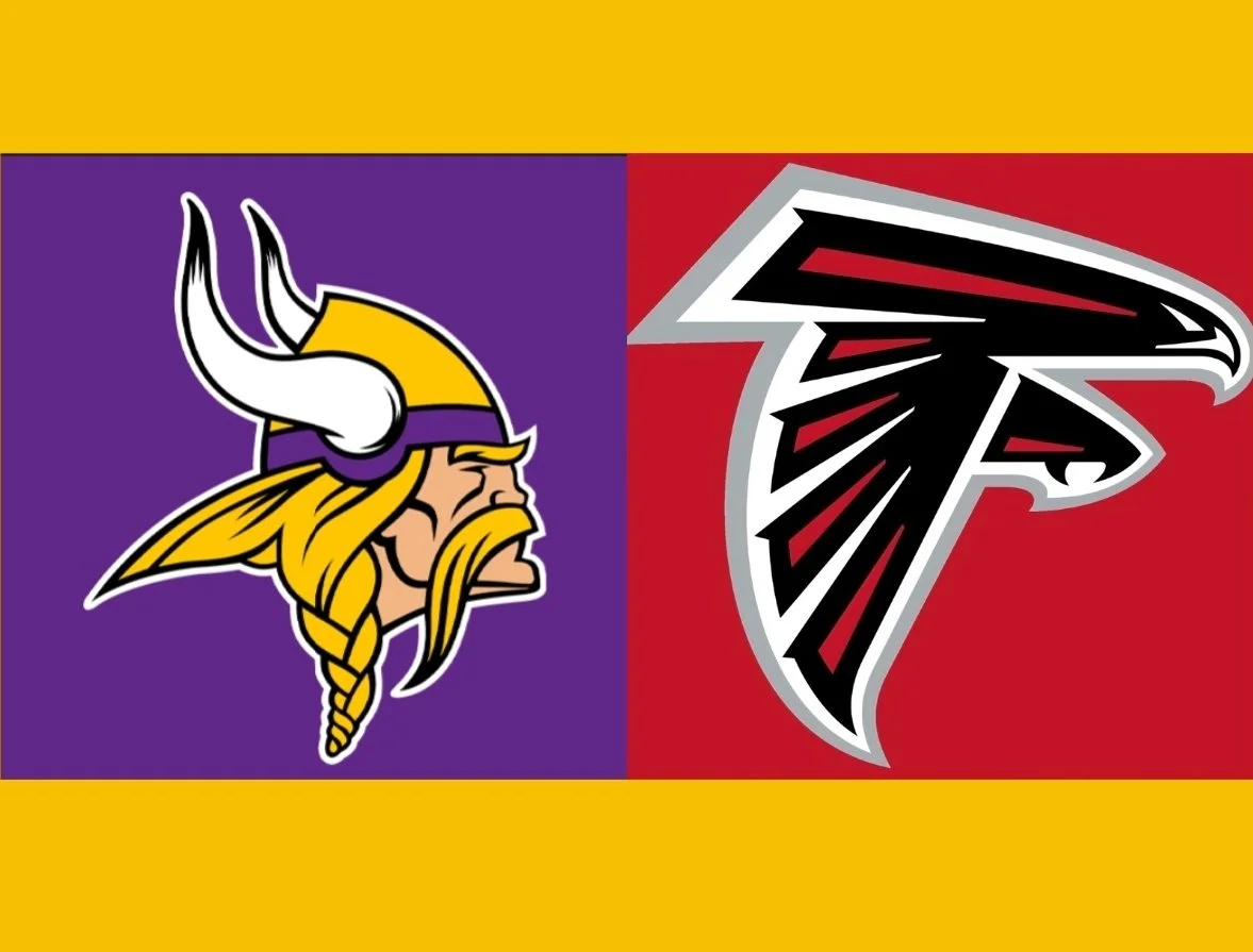 Week 12:  Vikings vs. Falcons Watch Party!  Food Drive!