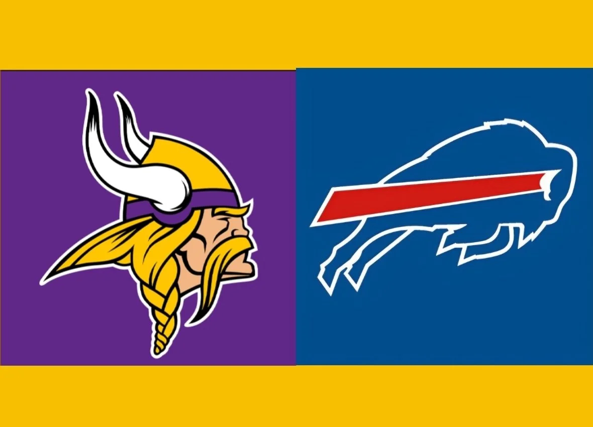 Week 9: Vikings vs. Bills Salute To Service Monday Night Football Watch Party! Food Drive!